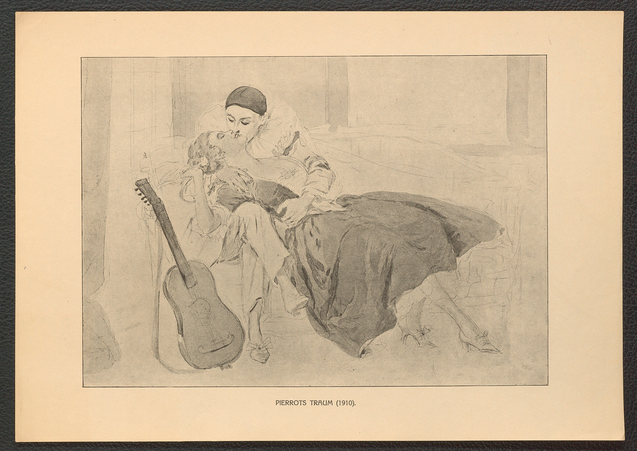 Pierrots Traum. (1910) von Theodor Zasche