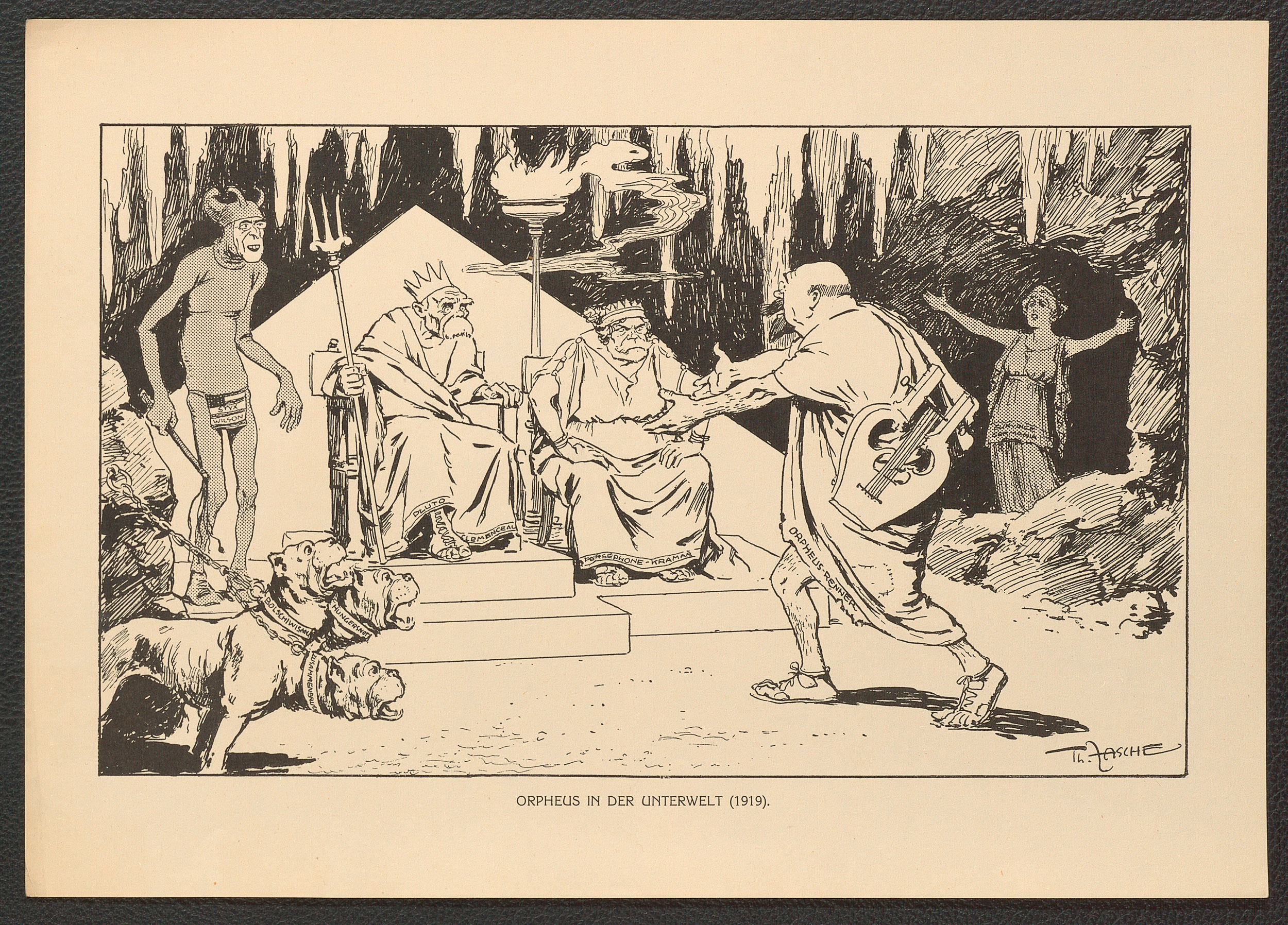 Orpheus in der Unterwelt. (1919) von Theodor Zasche