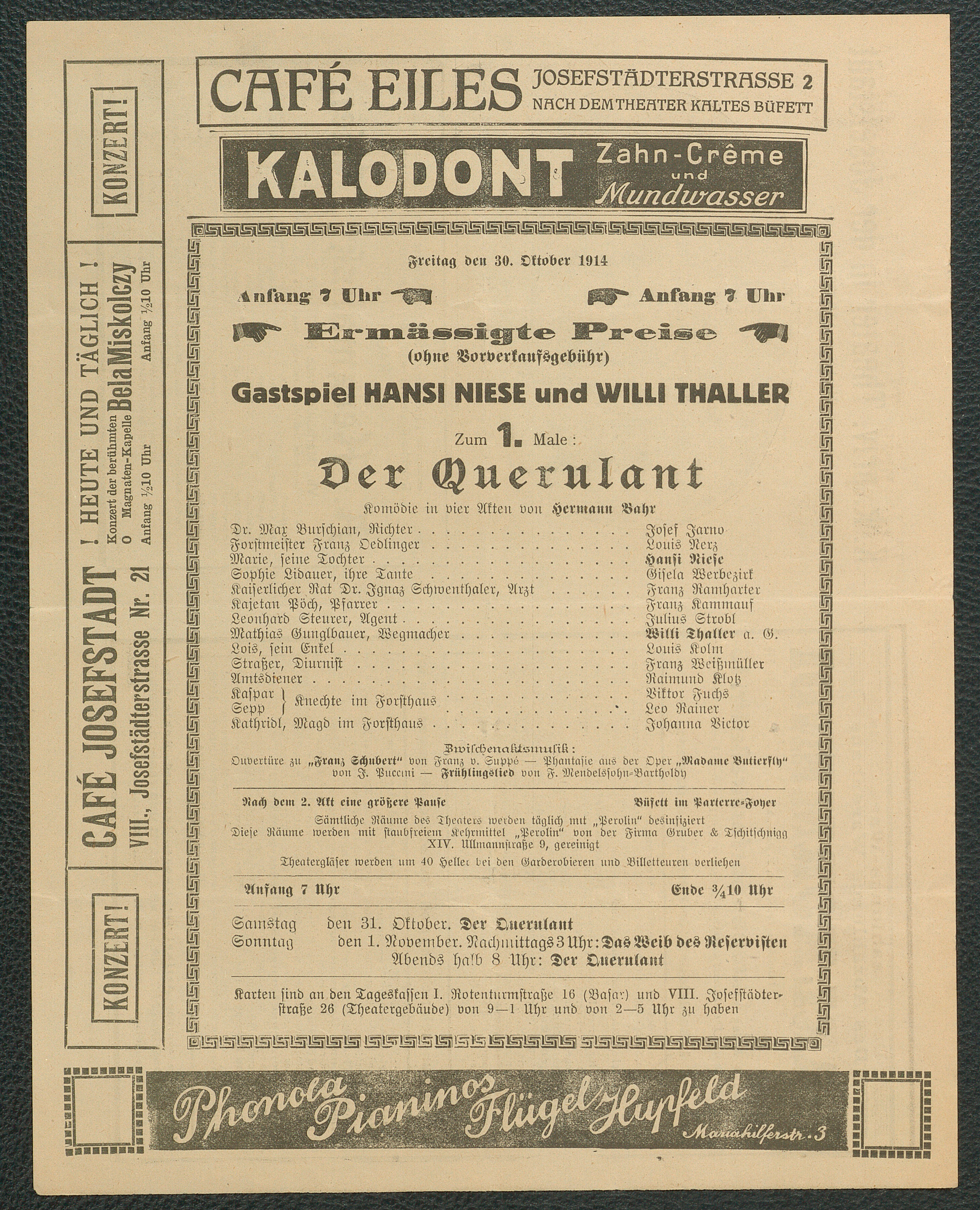 Der Querulant von Hermann Bahr