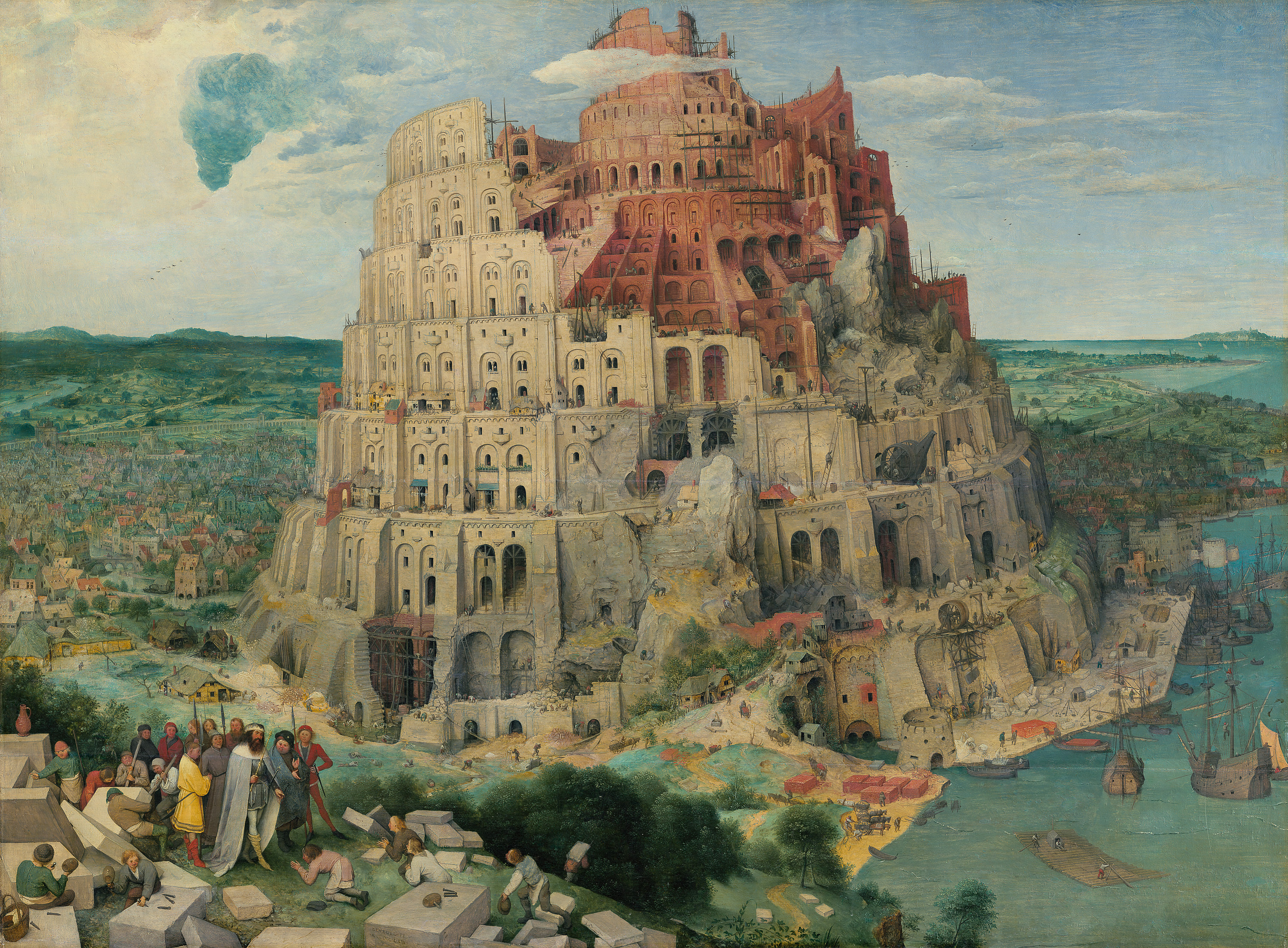 Turmbau zu Babel von Pieter Bruegel d. Ä.