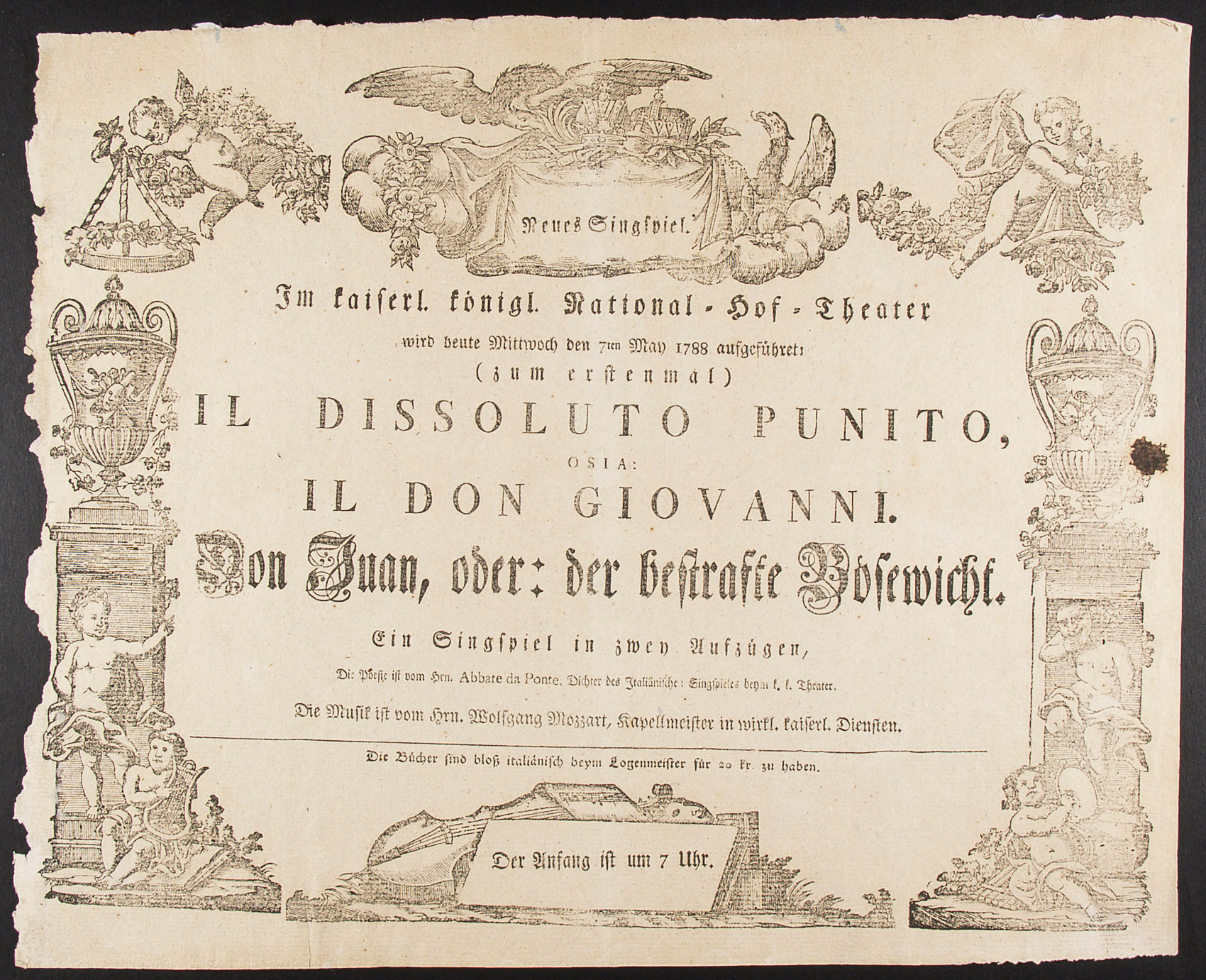 Don Giovanni von Wolfgang Amadeus Mozart