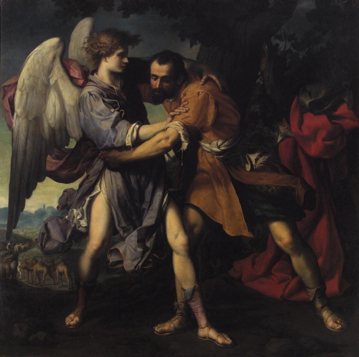 Jakob mit dem Engel von Florentinisch