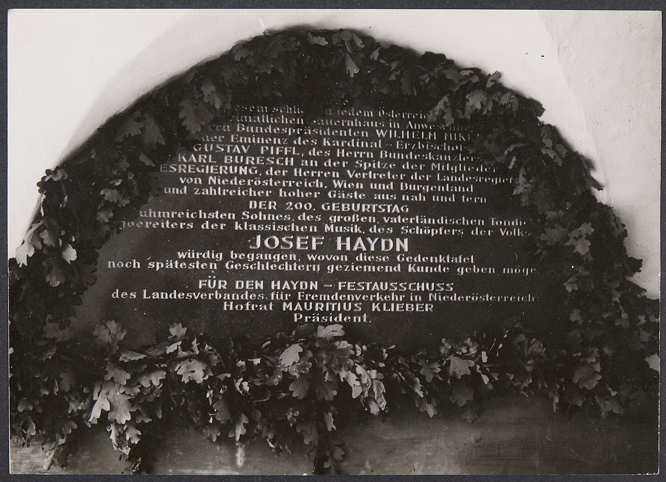 Joseph Haydn von Atelier Willinger, Wien