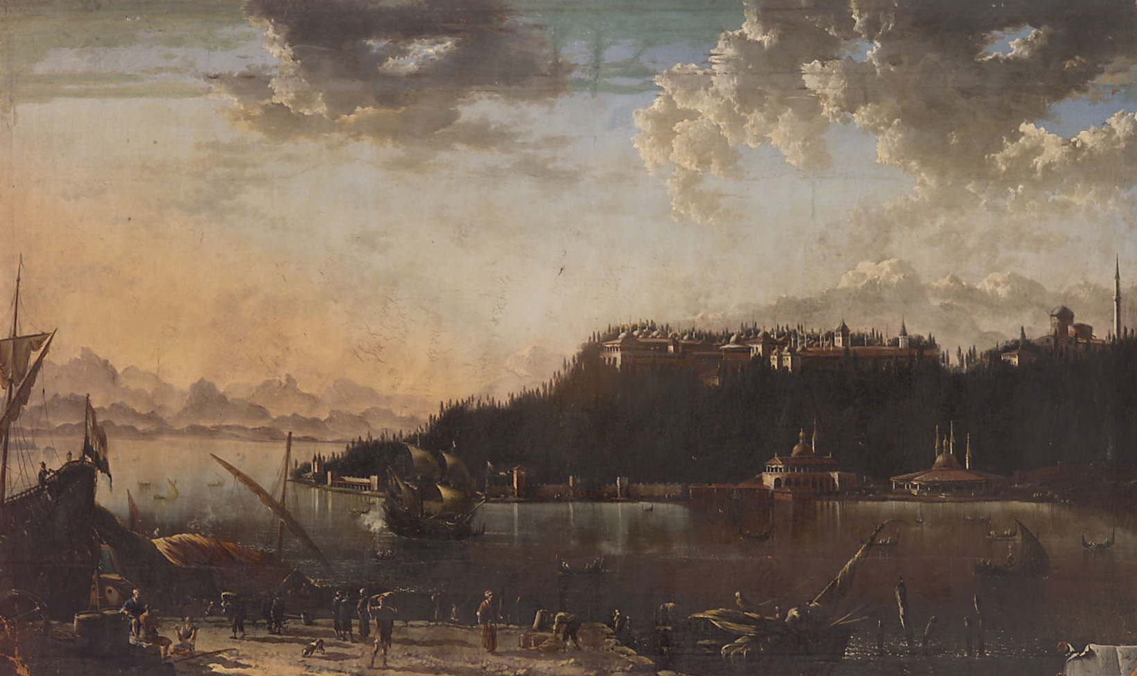 Die Serailspitze in Konstantinopel, Hans de Jode, 1659
