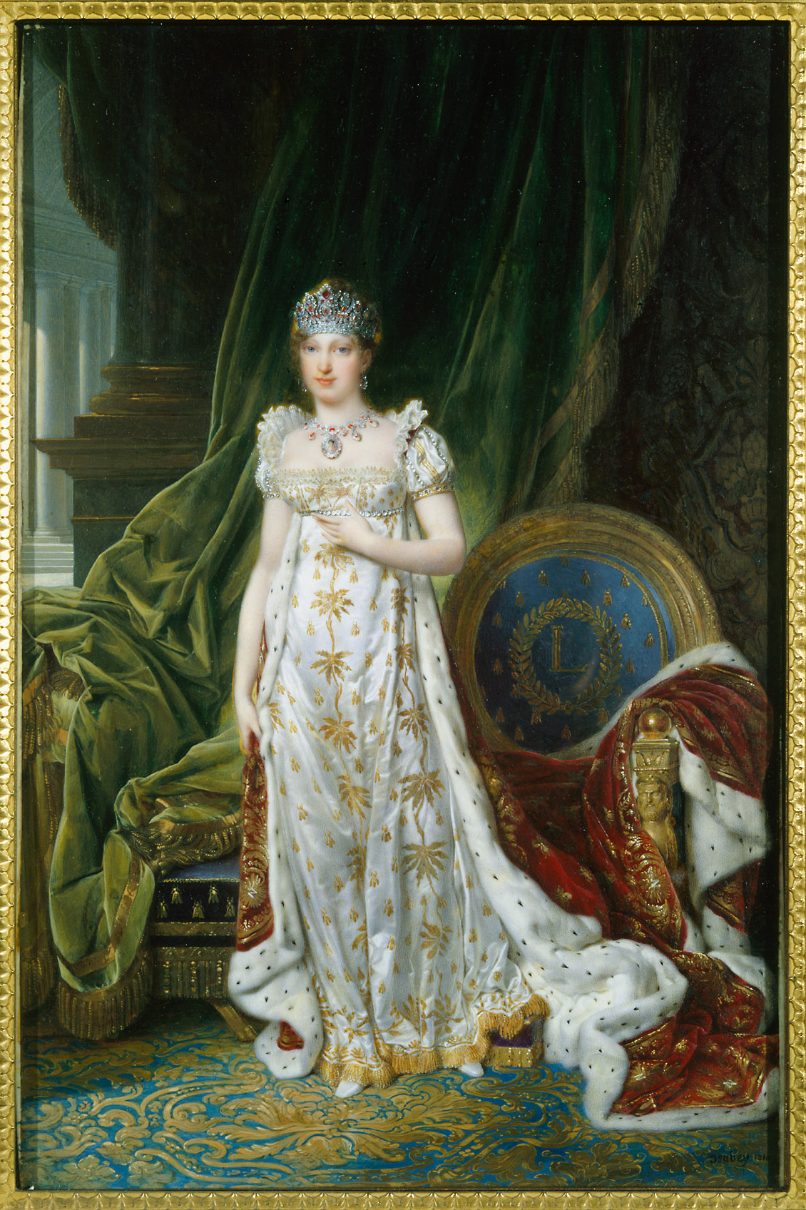 Kaiserin Marie Louise, Jean Baptiste Isabey, 1810