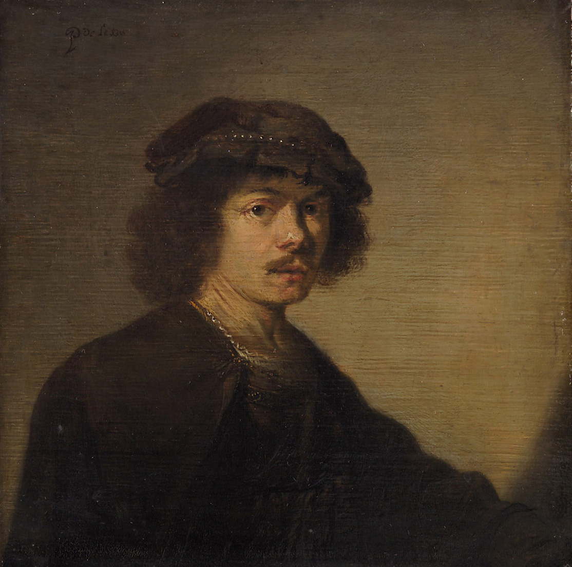 Selbstbildnis in Phantasietracht, Paulus Lesire, 1630-1635