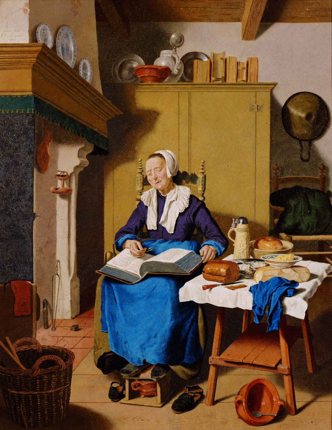 Alte Frau, Jean Etienne Liotard, 1760