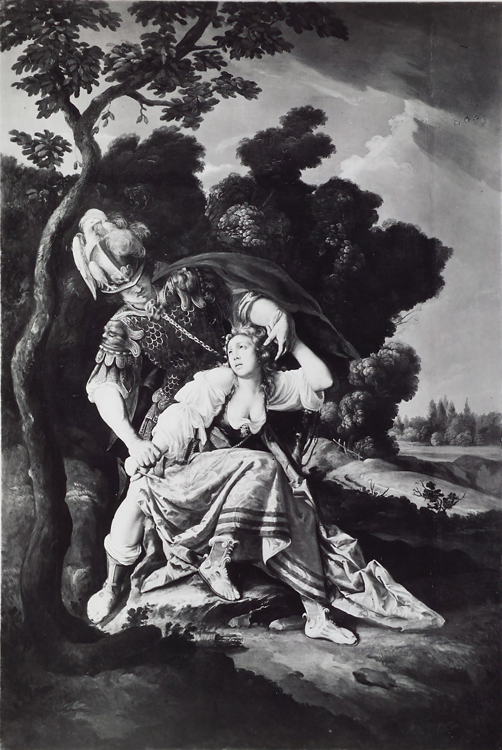 Rinaldo entwaffnet Armida, Lorenzo Lippi, 1647-1650