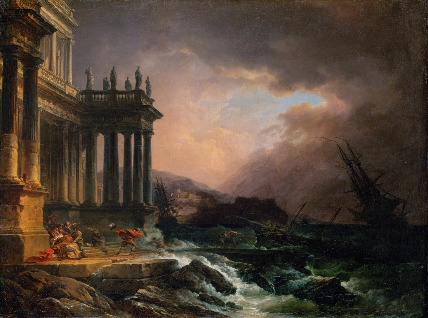 Marine, Philipp Jakob de Loutherbourg, 1771