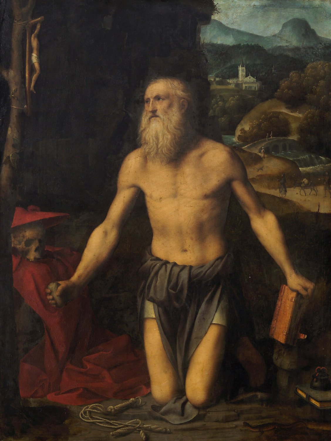 Hl. Hieronymus, Bernardino Luini, 1526-1530