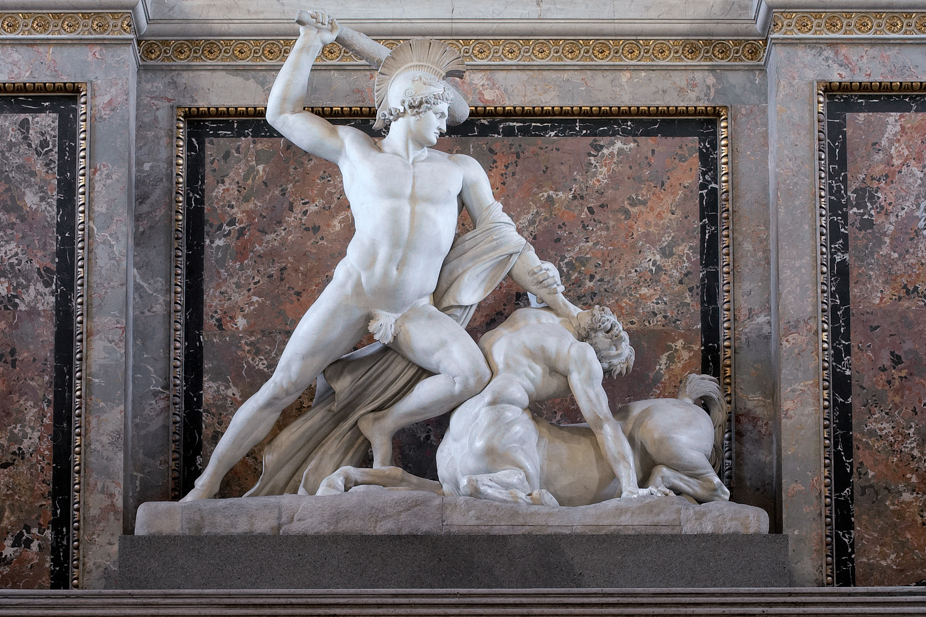 Theseusgruppe (Theseus besiegt den Kentaur), Antonio Canova, 1795-1819