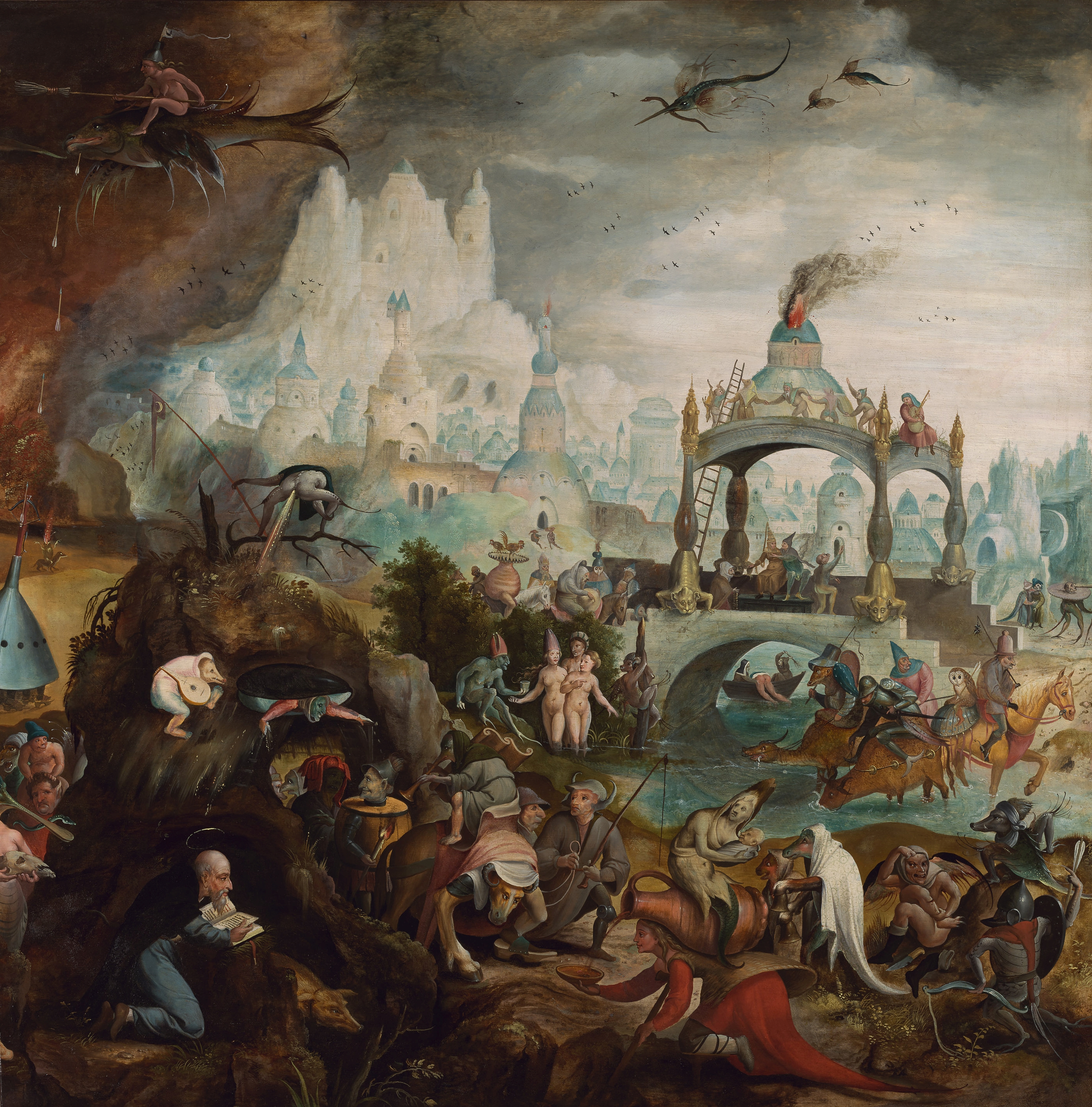 Versuchung des Hl. Antonius, Jan Mandyn, 1535-1565