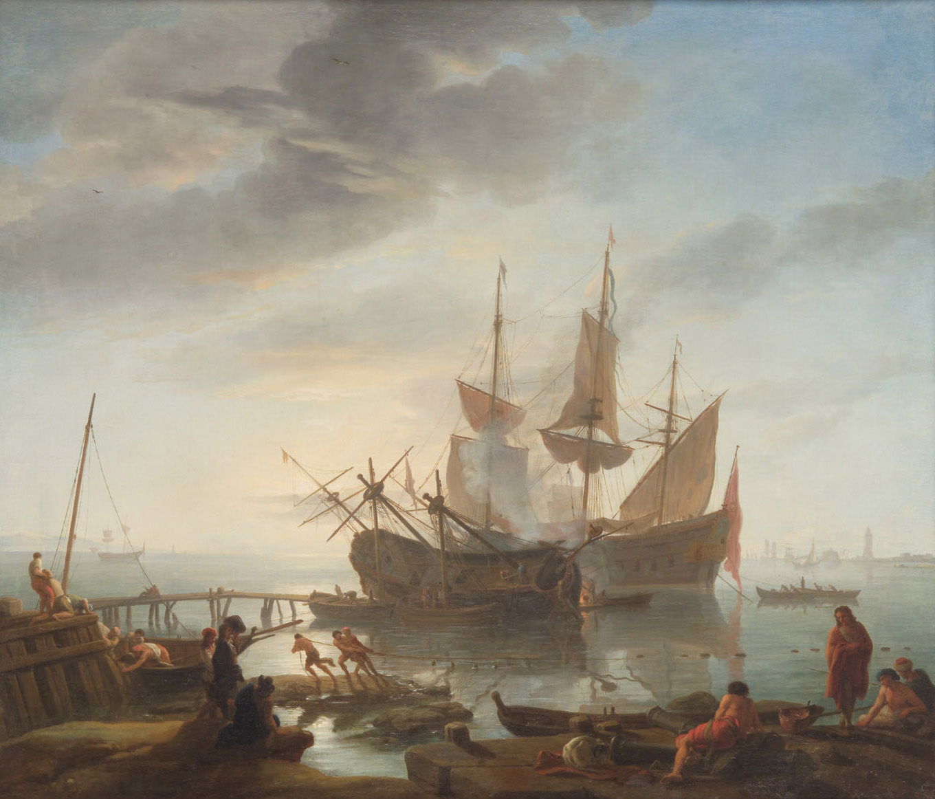 Seestück, Adrien Manglard, 1735-1765