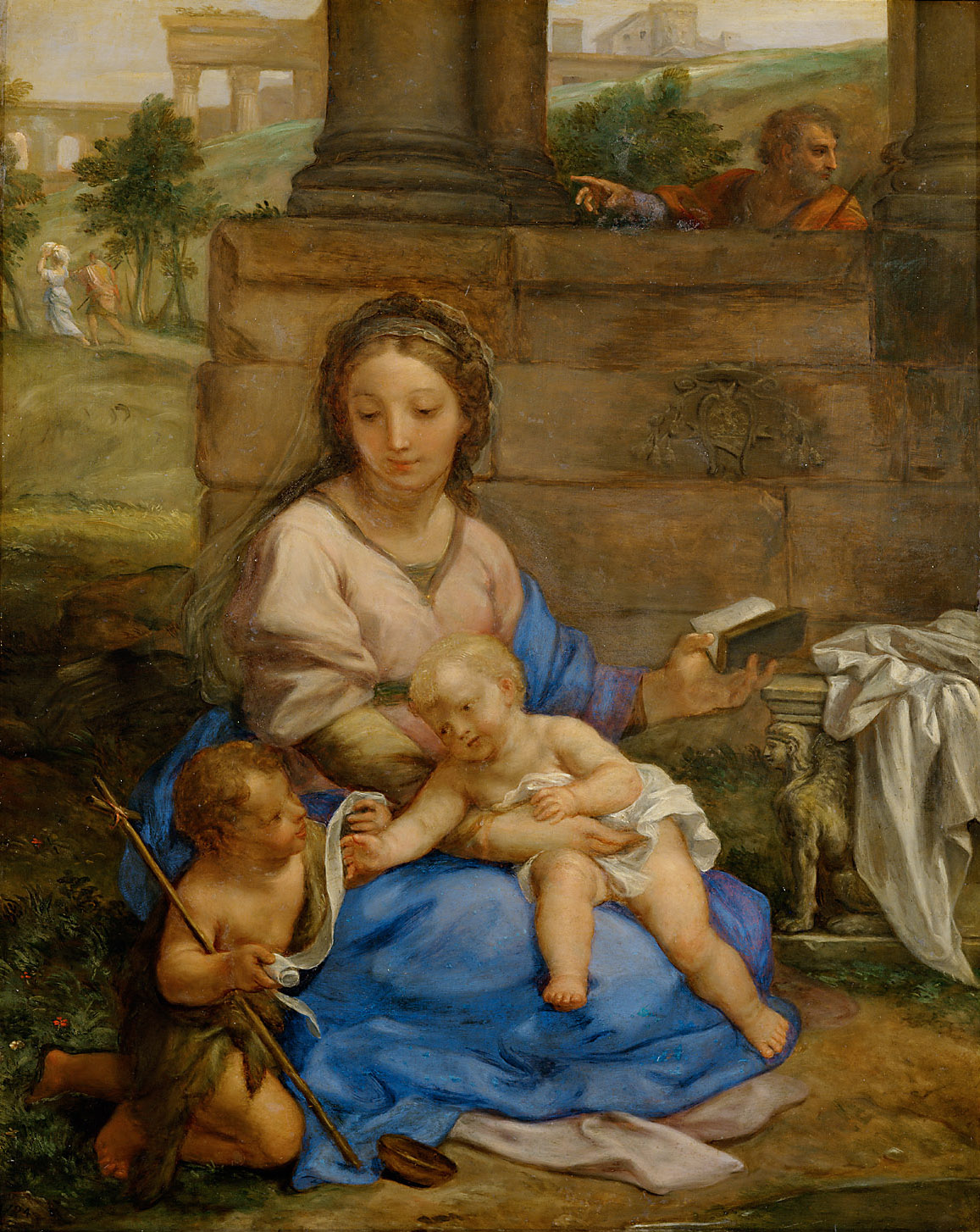 Maria mit Kind und Johannesknaben, Carlo Maratta, 1704