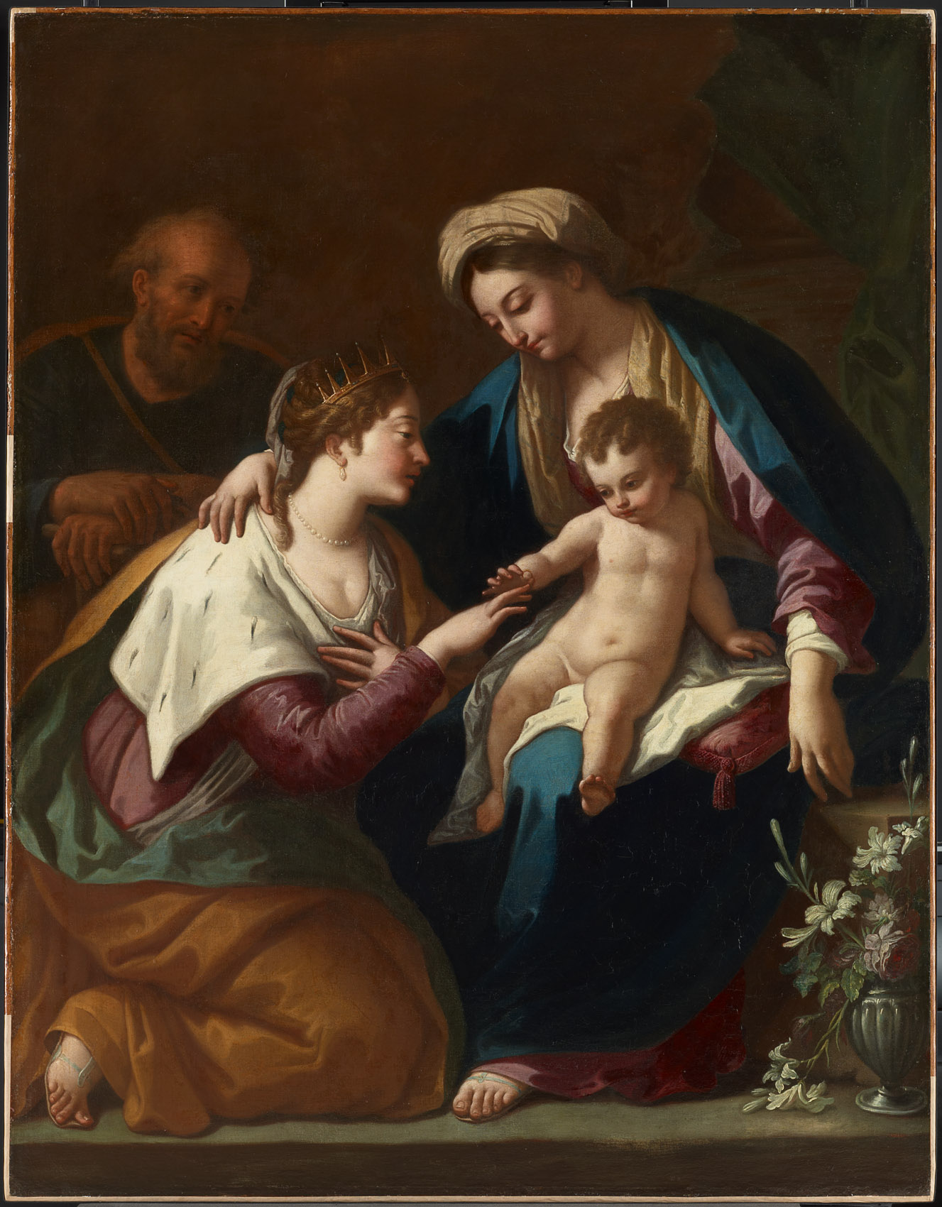 Mystische Verlobung der Hl. Katharina, Paolo De Matteis, 1710-1714