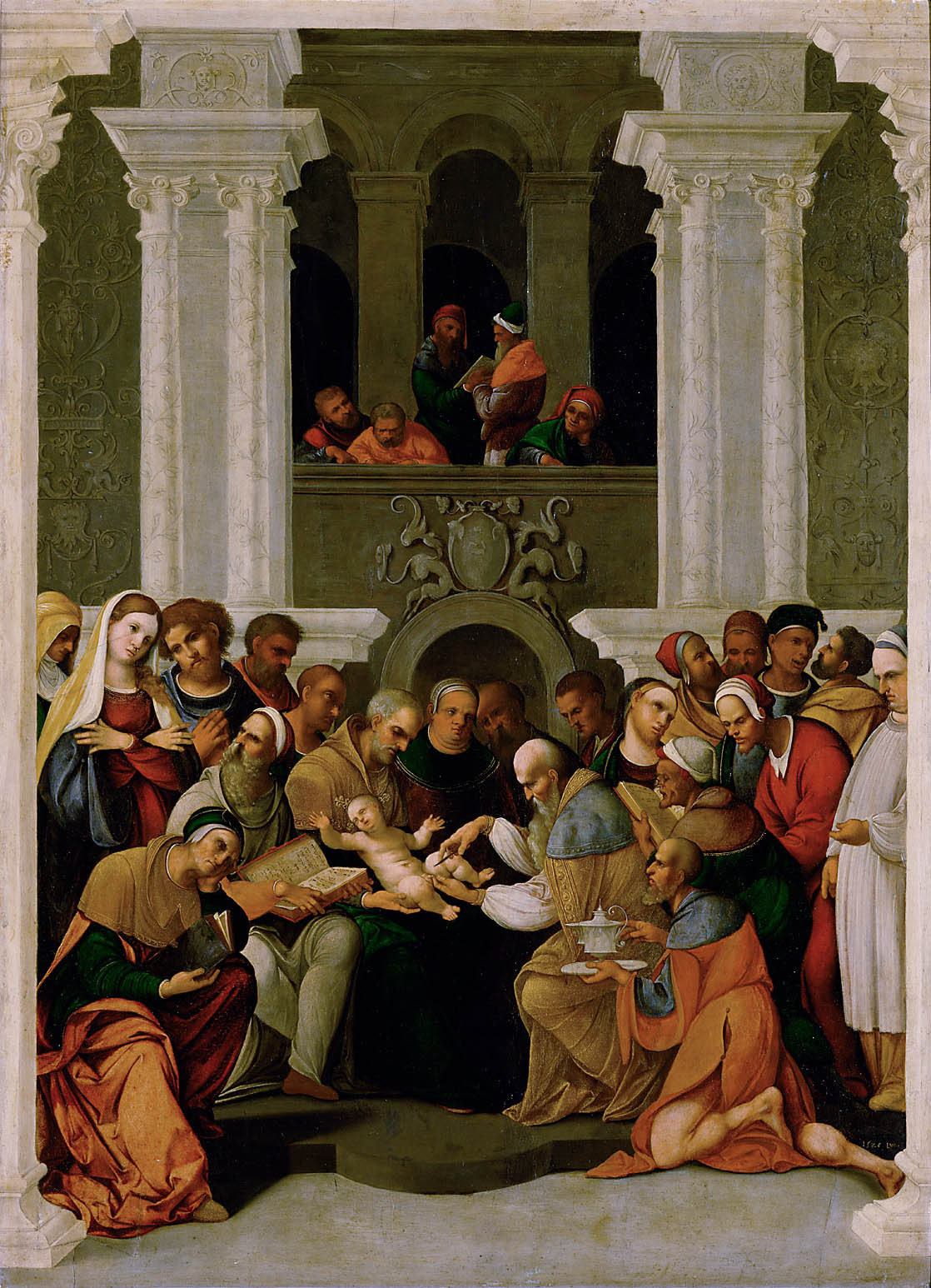 Beschneidung Christi, Ludovico Mazzolino, 1526