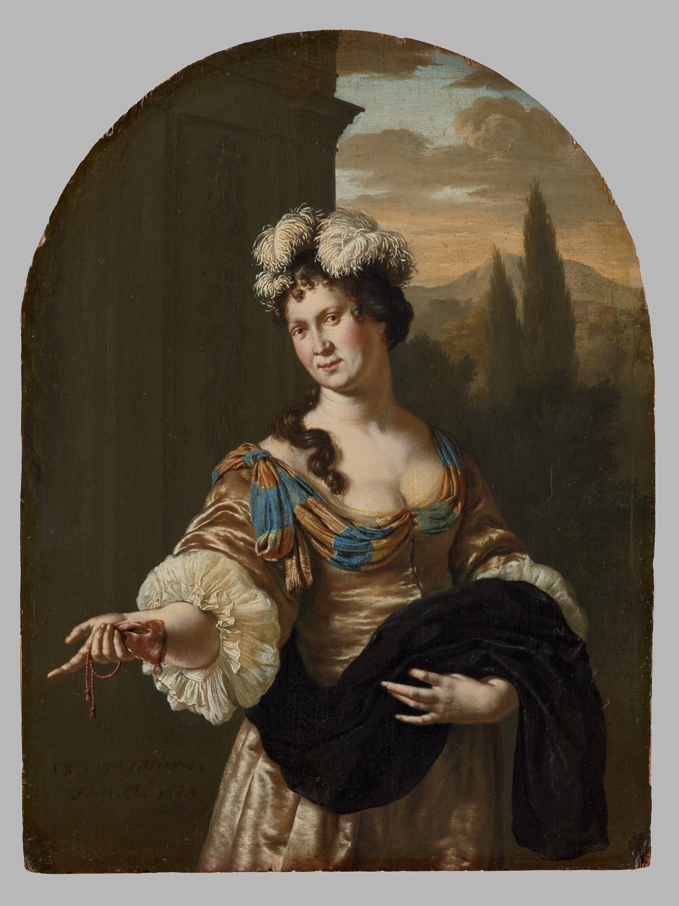 Dirne (Hochmut), Willem van Mieris, 1684