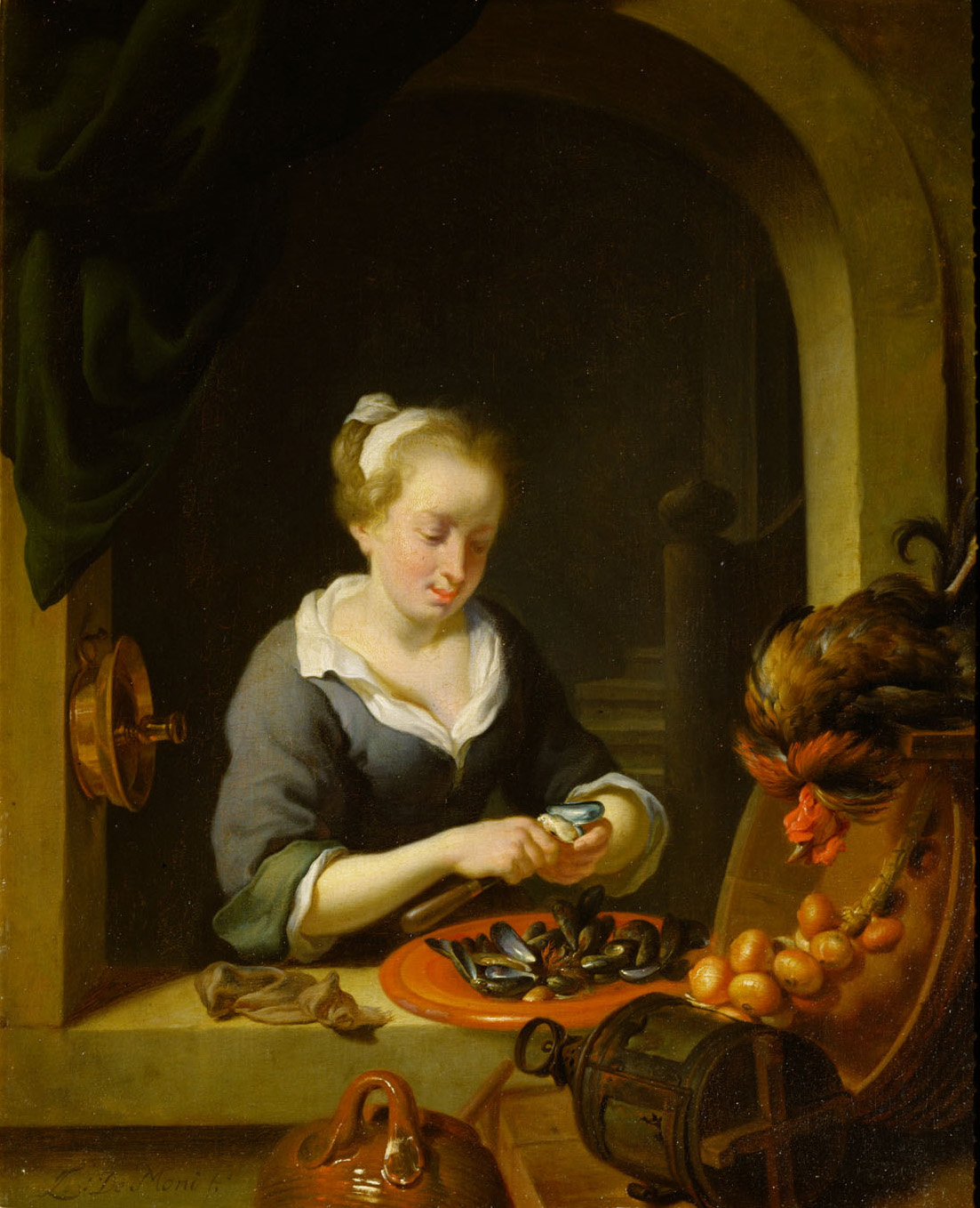 Küchenmagd, Louis de Moni, 1750-1800