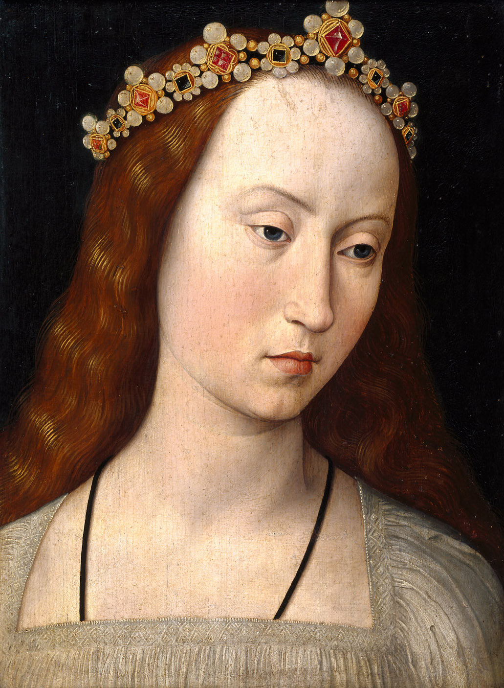 Mädchenkopf, Niederländisch, 1485-1515