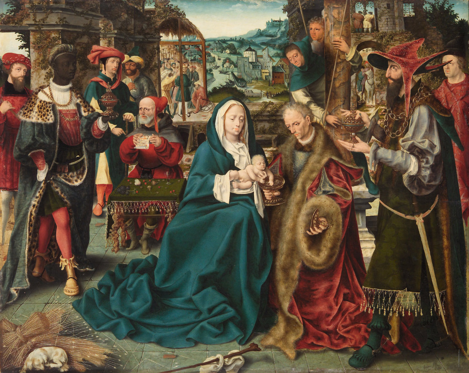 Anbetung der Könige, Niederländisch, 1505-1535