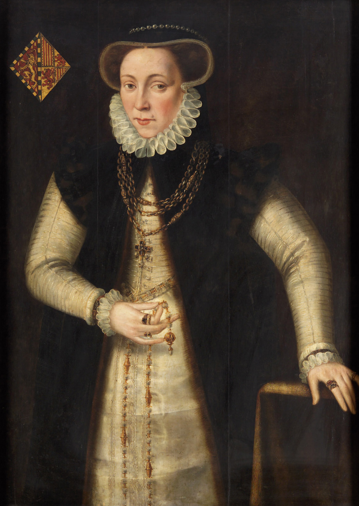 Gattin eines Offiziers der spanischen Truppen, Niederländisch, 1560-1570