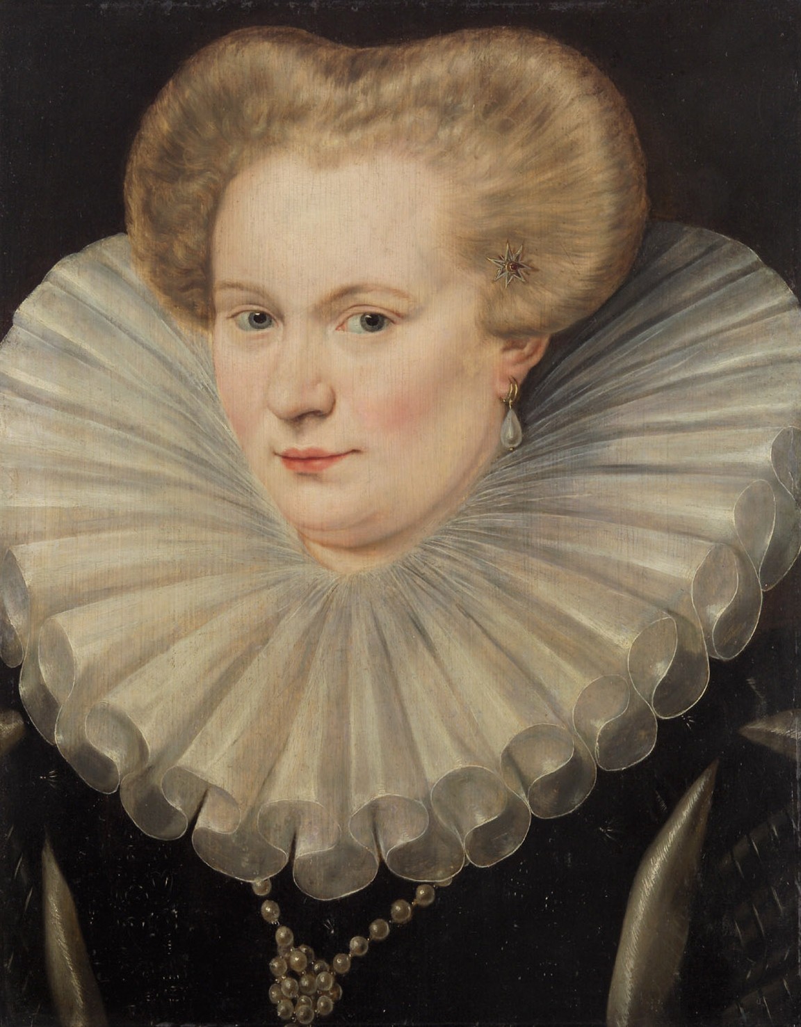 Weibliches Bildnis, Niederländisch, 1585-1615