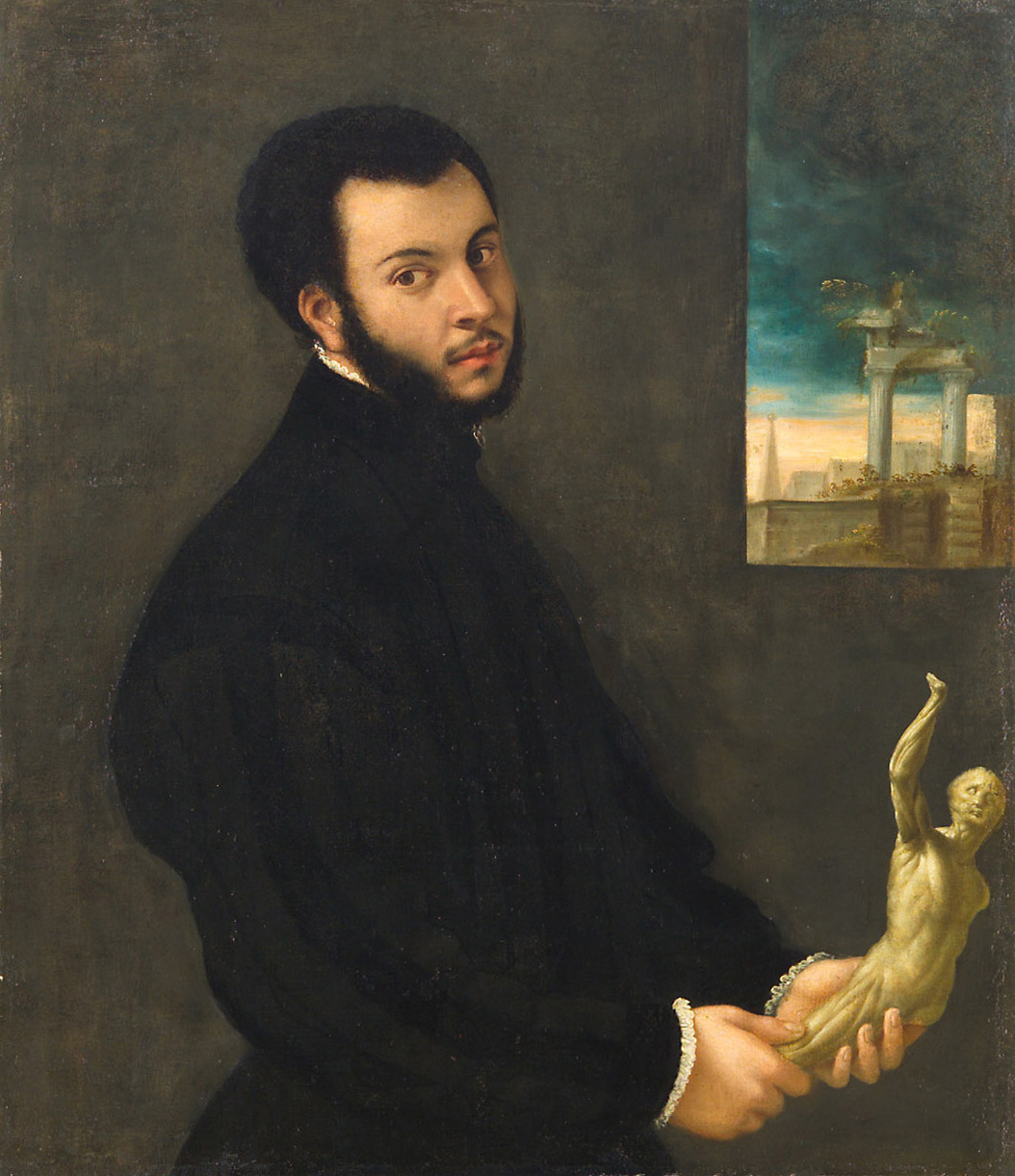 Bildnis eines Arztes, Oberitalienisch, 1540-1560