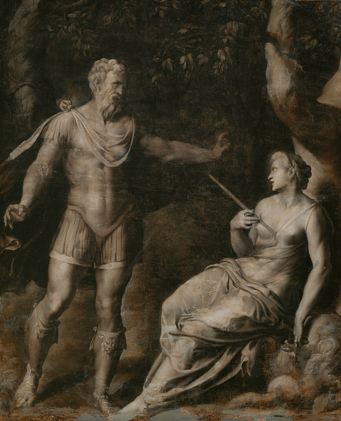 Cephalus und Procris, Oberitalienisch, 1540-1560