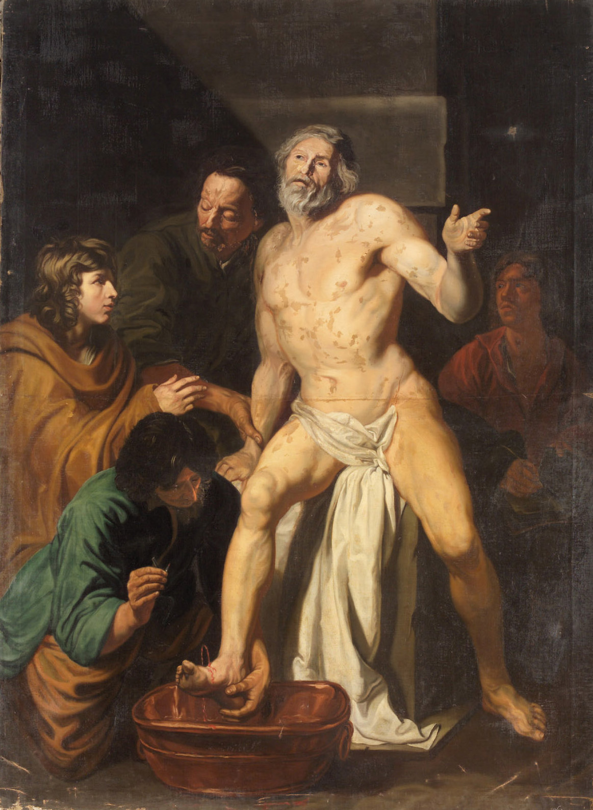 Tod Senecas, Jacob van Oost, 1635-1645