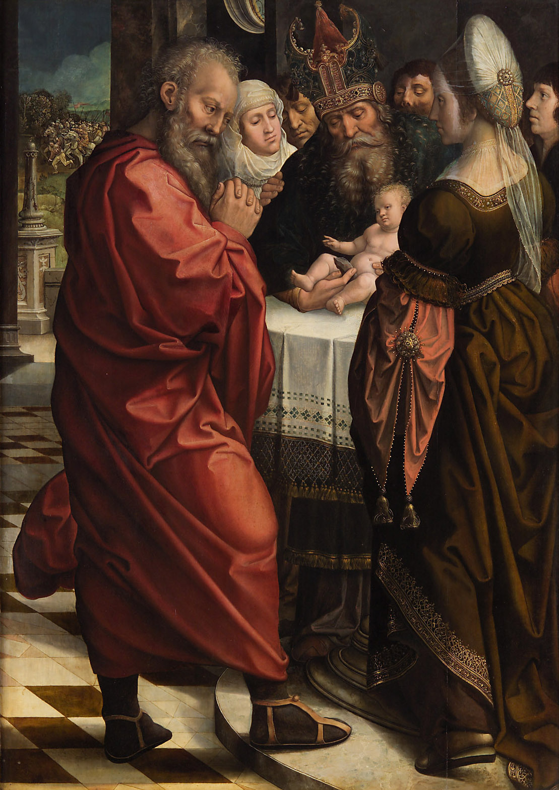Beschneidung Christi, Bernaert van Orley, 1520-1530