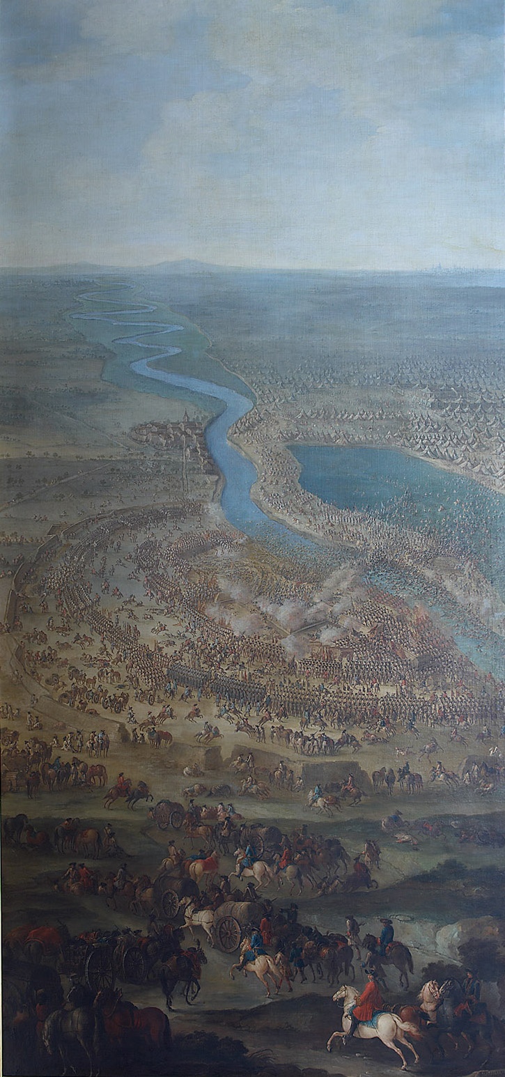 Schlacht bei Zenta (1697), Jacques-Ignace Parrocel, 1711-1720