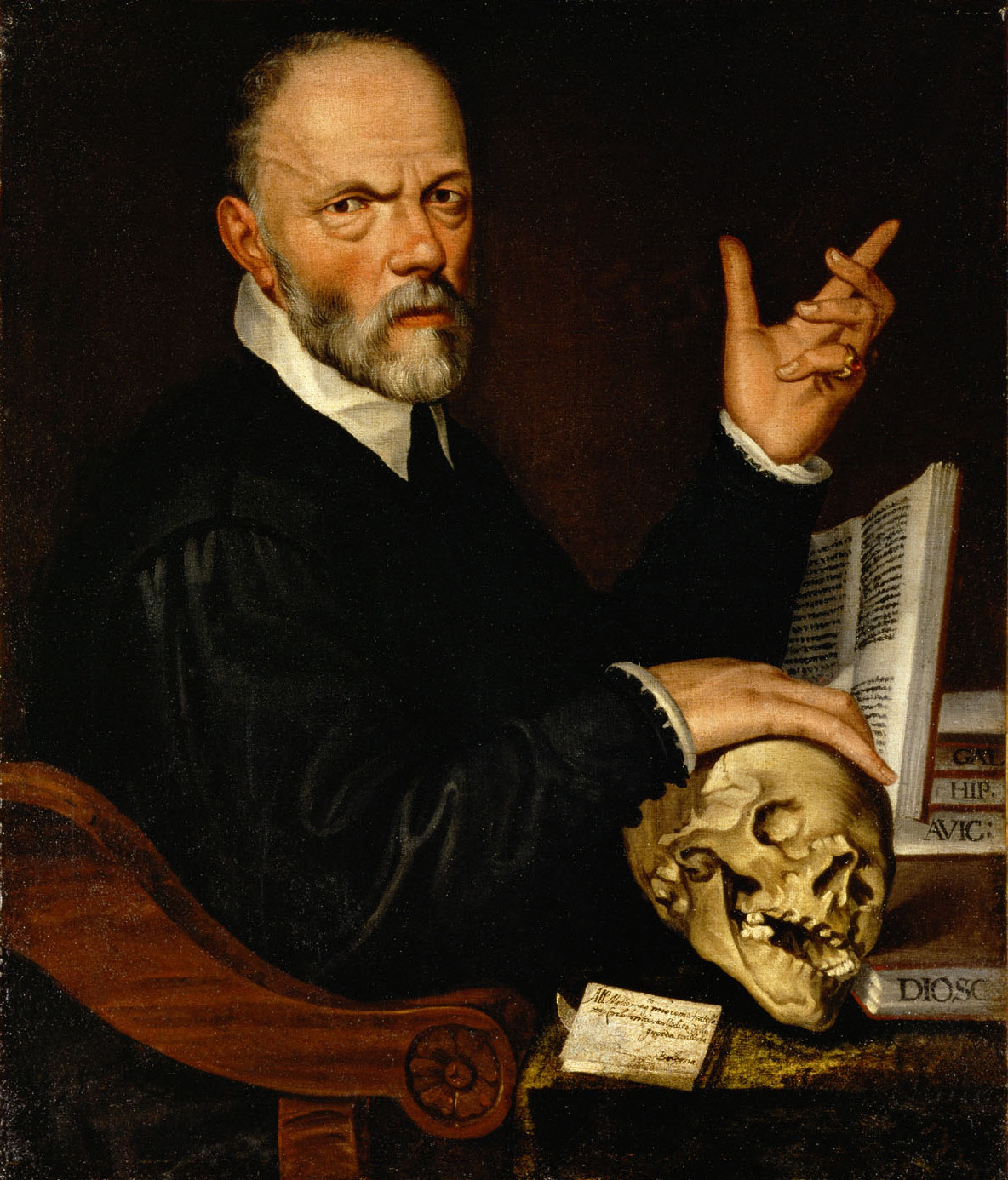 Der Arzt Carlo Fontana, Bartolomeo Passarotti, 1578-1582