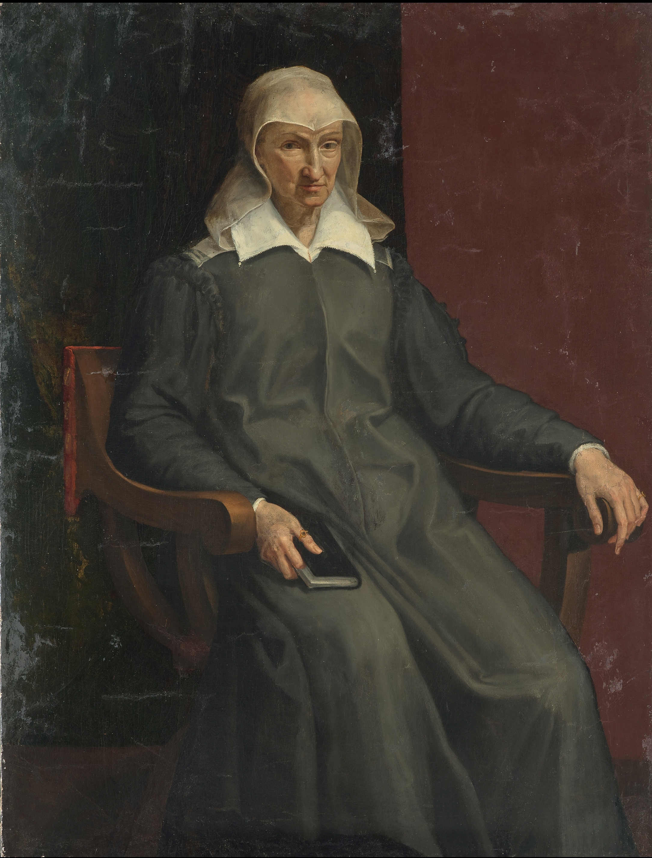 Bildnis einer alten Frau, Bartolomeo Passarotti, 1580-1584