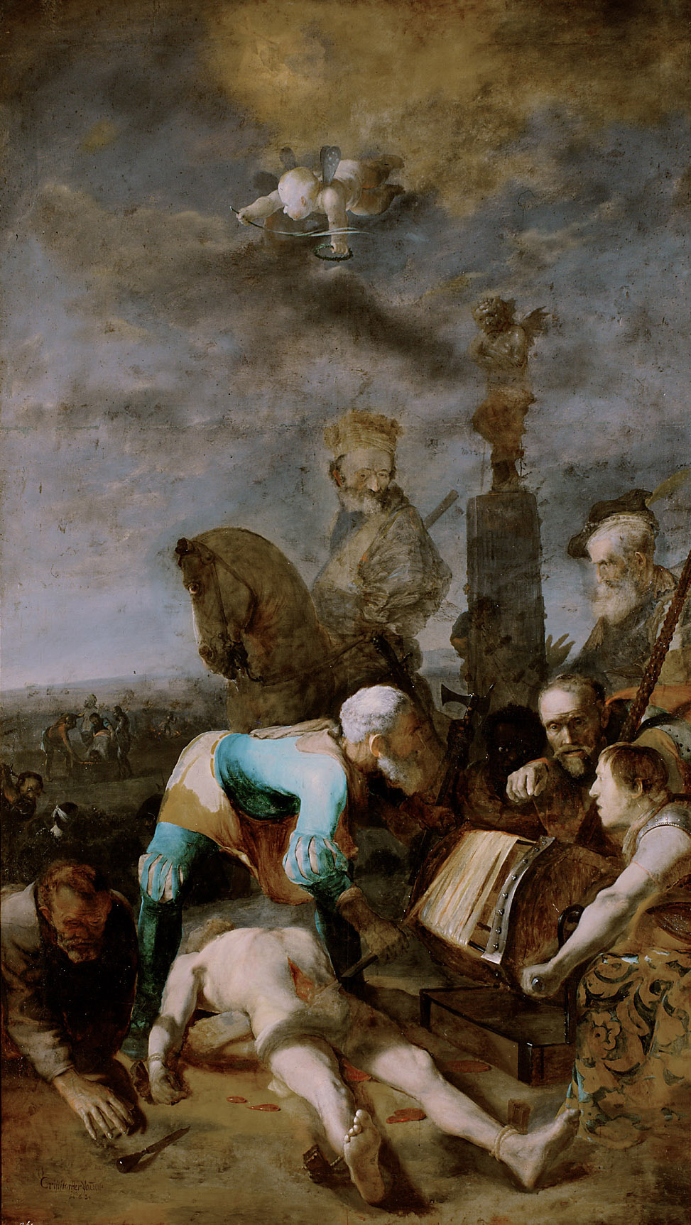 Marter des Hl. Thiemo, Christoph Paudiß, 1662