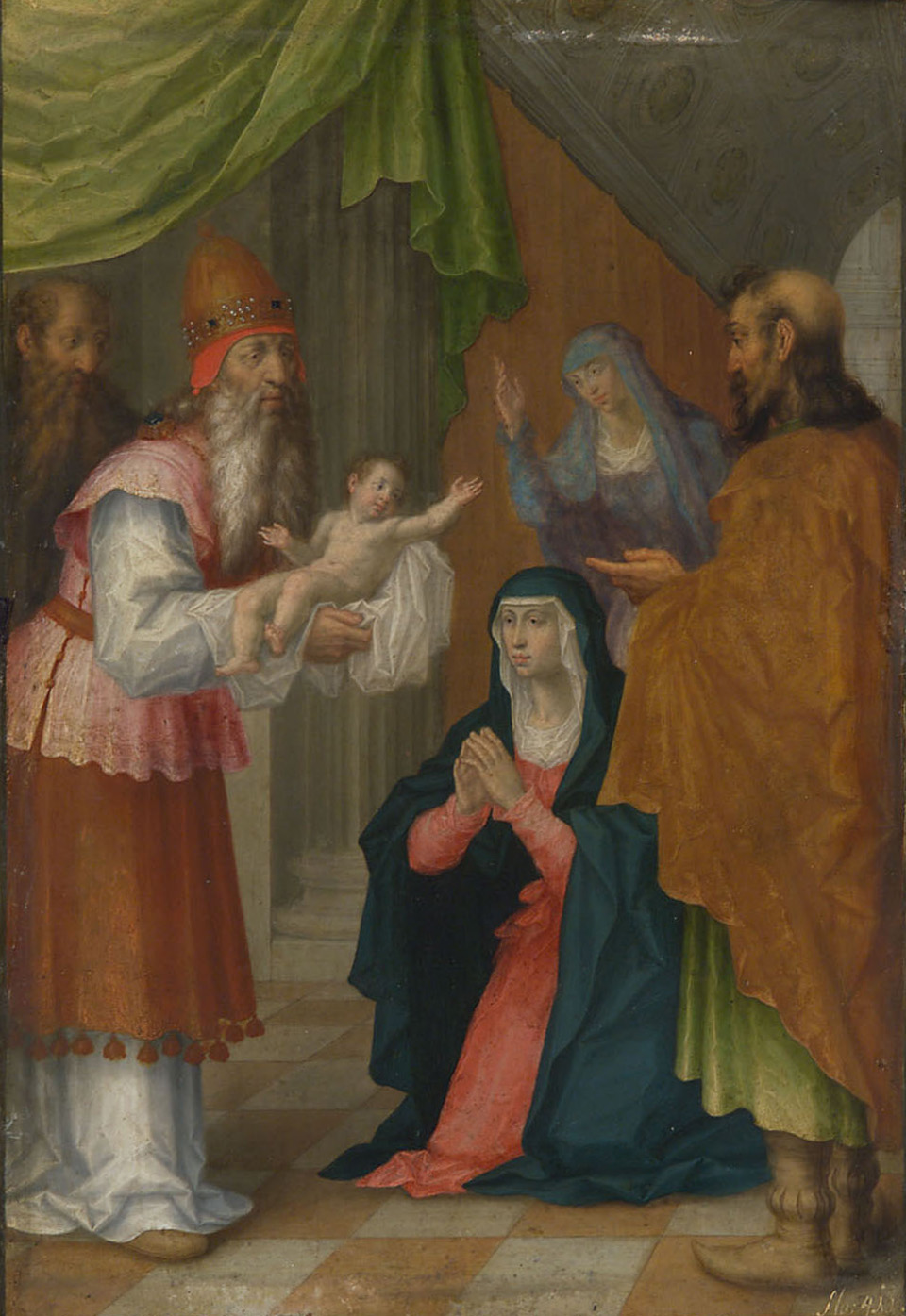 Darbringung Christi im Tempel, Engelhard de Pèe, 1595-1605