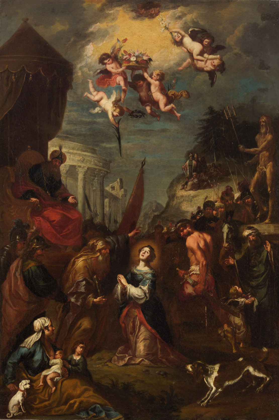 Marter der Hl. Dorothea, Tobias Pock, 1654-1658