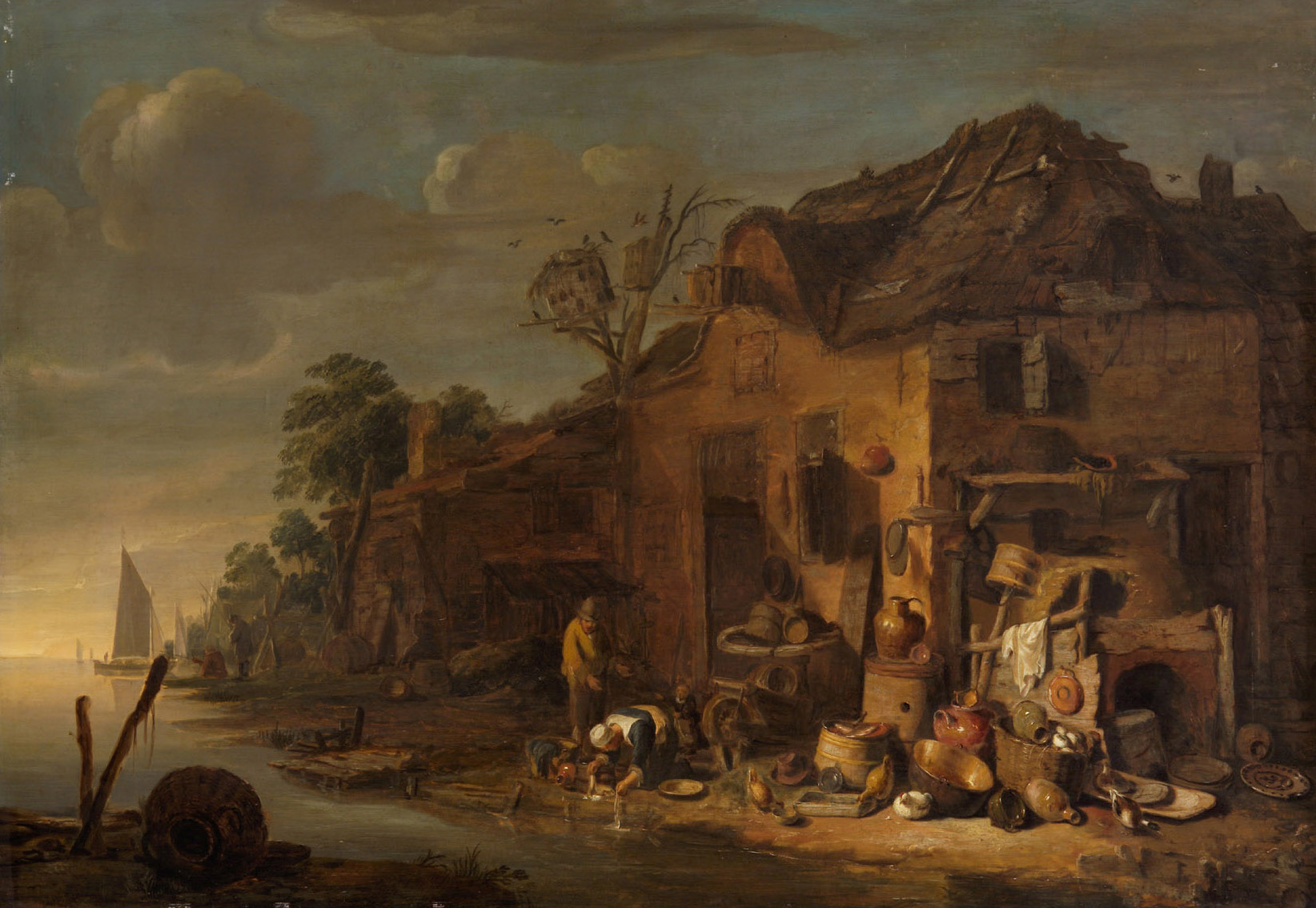 Bauernwirtschaft, Egbert van der Poel, 1647