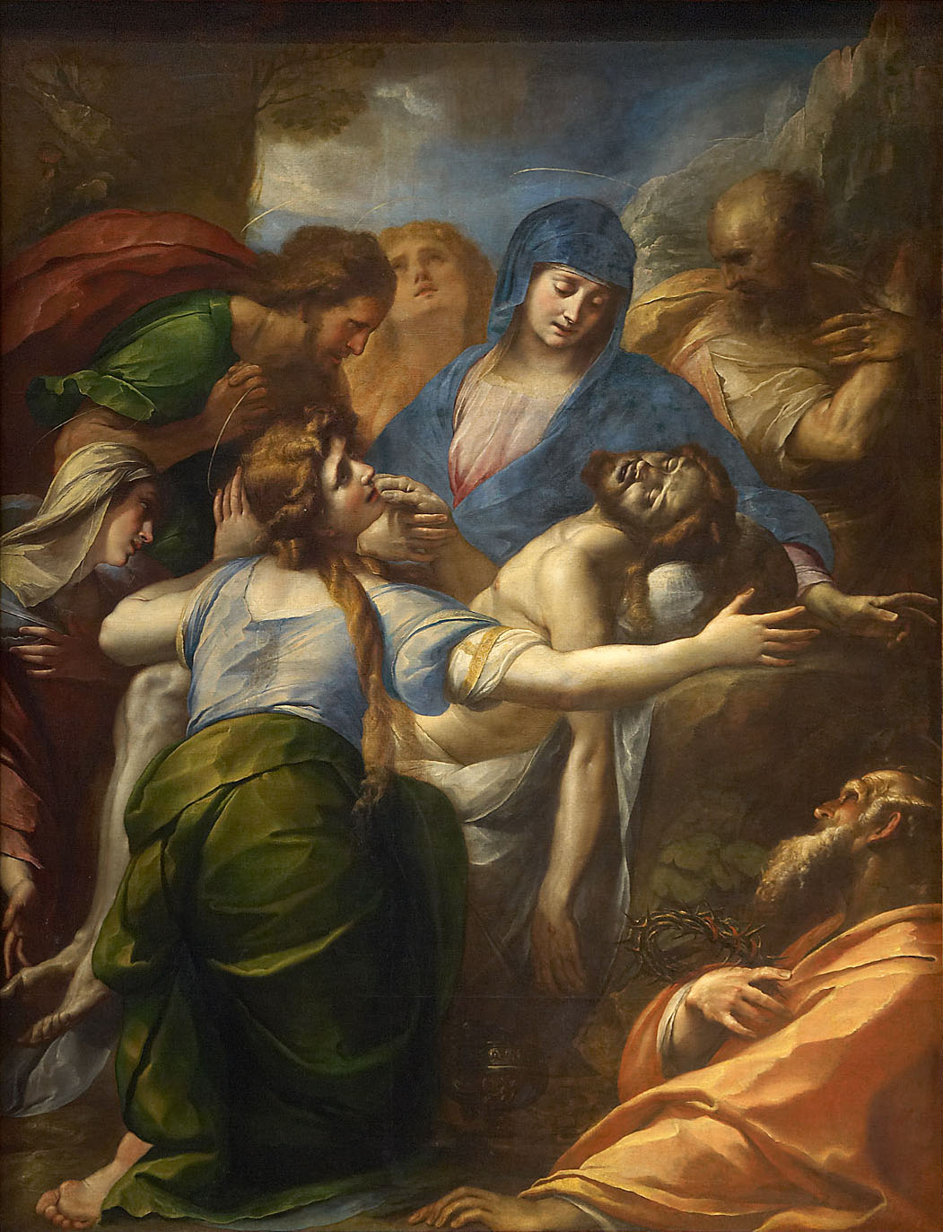 Beweinung Christi, Emilianisch, 1607-1617