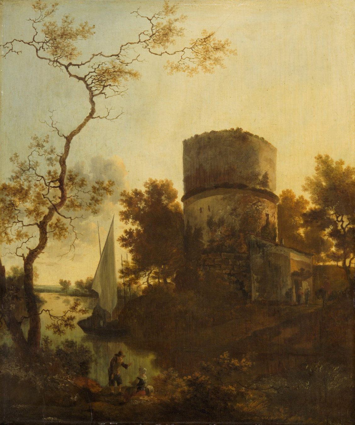 Landschaft bei Tivoli, Adam Pynacker, 1646-1650