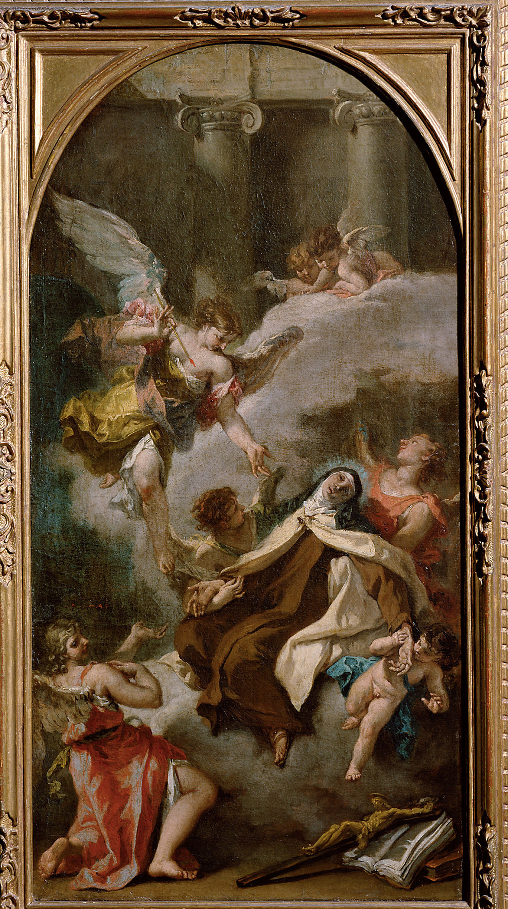 Vision der Hl. Therese von Avila, Sebastiano Ricci, 1725-1729
