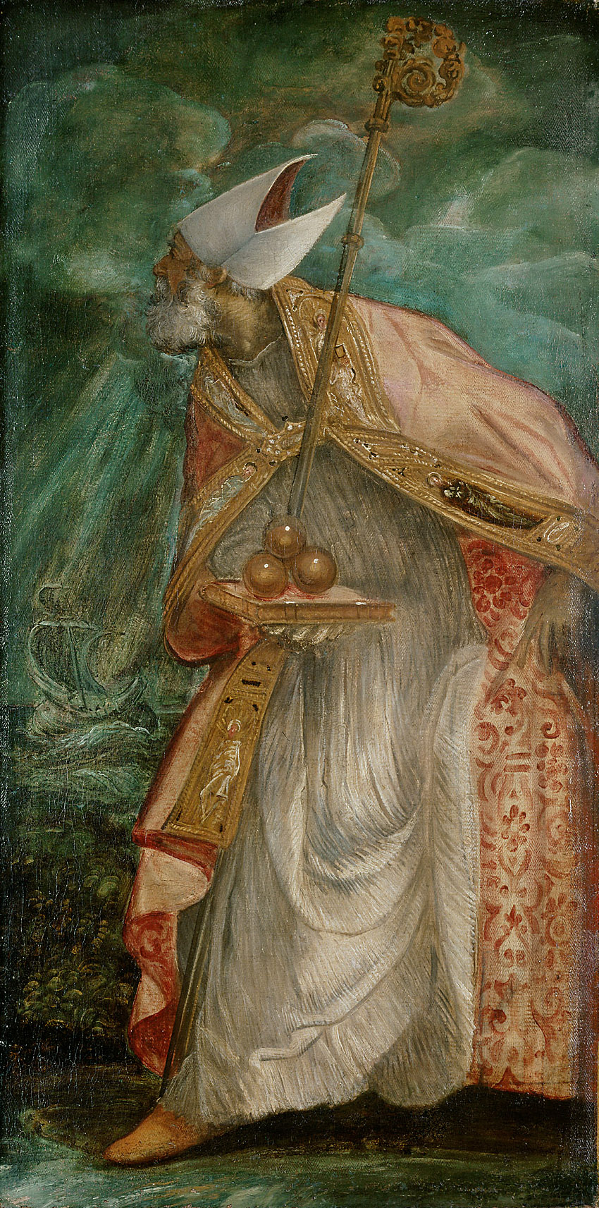Hl. Nikolaus von Bari, Jacopo Robusti, gen. Tintoretto, 1554-1555