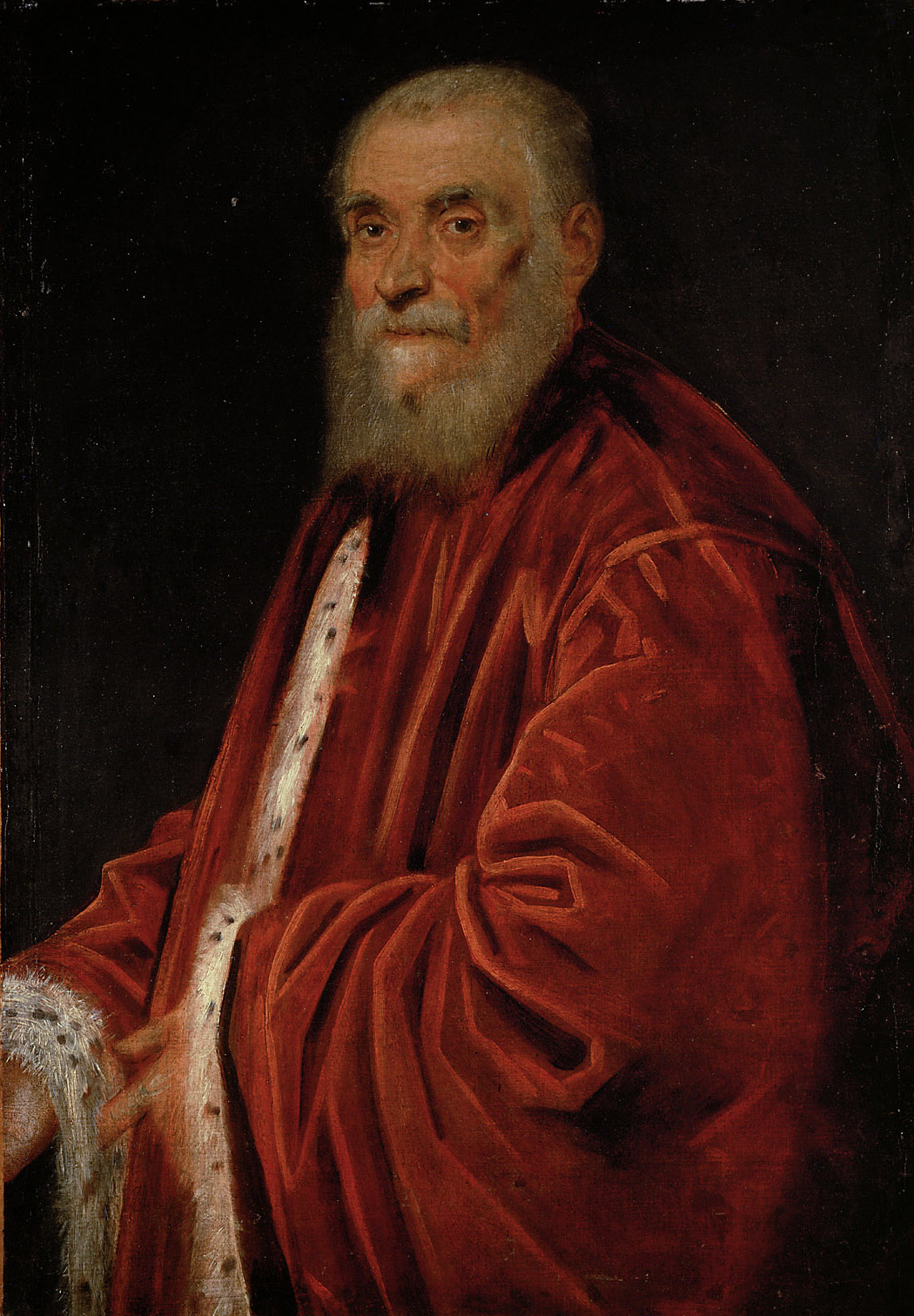 Bildnis des Senators Marco Grimani (gest. 1583), Jacopo Robusti, gen. Tintoretto, 1576-1583