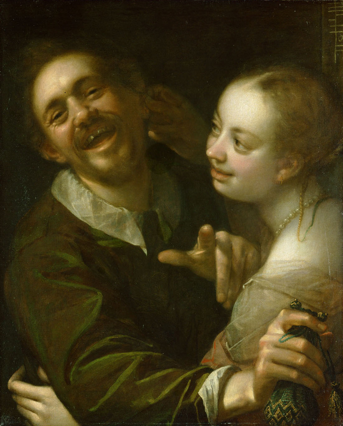 Paar im Wirtshaus, Hans von Aachen, 1595-1597