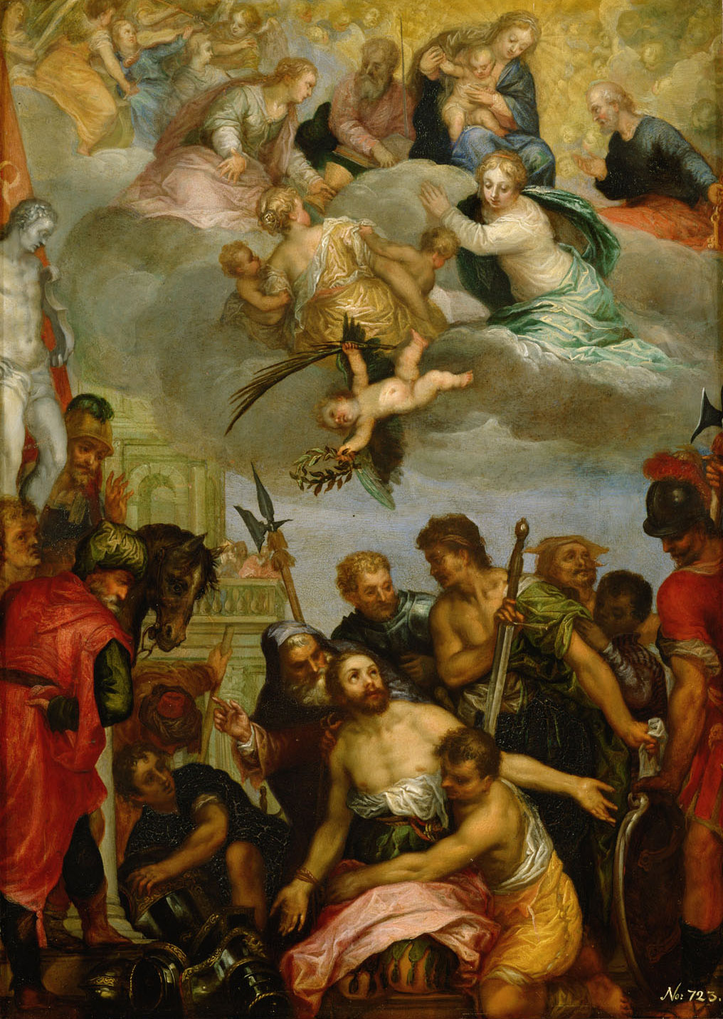 Martyrium des Hl. Georg, Hans Rottenhammer, 1595-1605