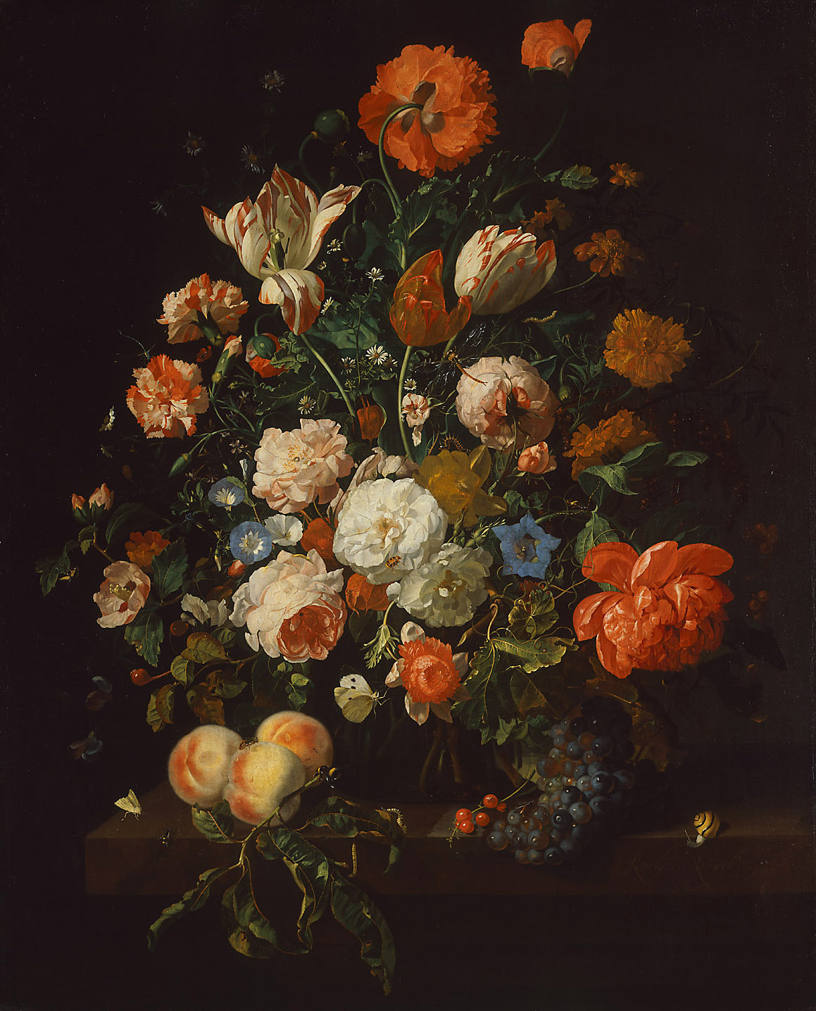 Blumenstrauß, Rachel Ruysch, 1706