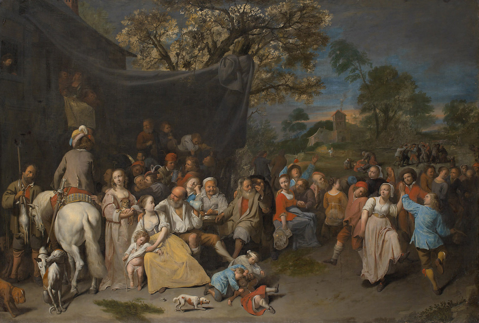 Freuden der Bauern (Kirmes), David III. Ryckaert, 1648-1650