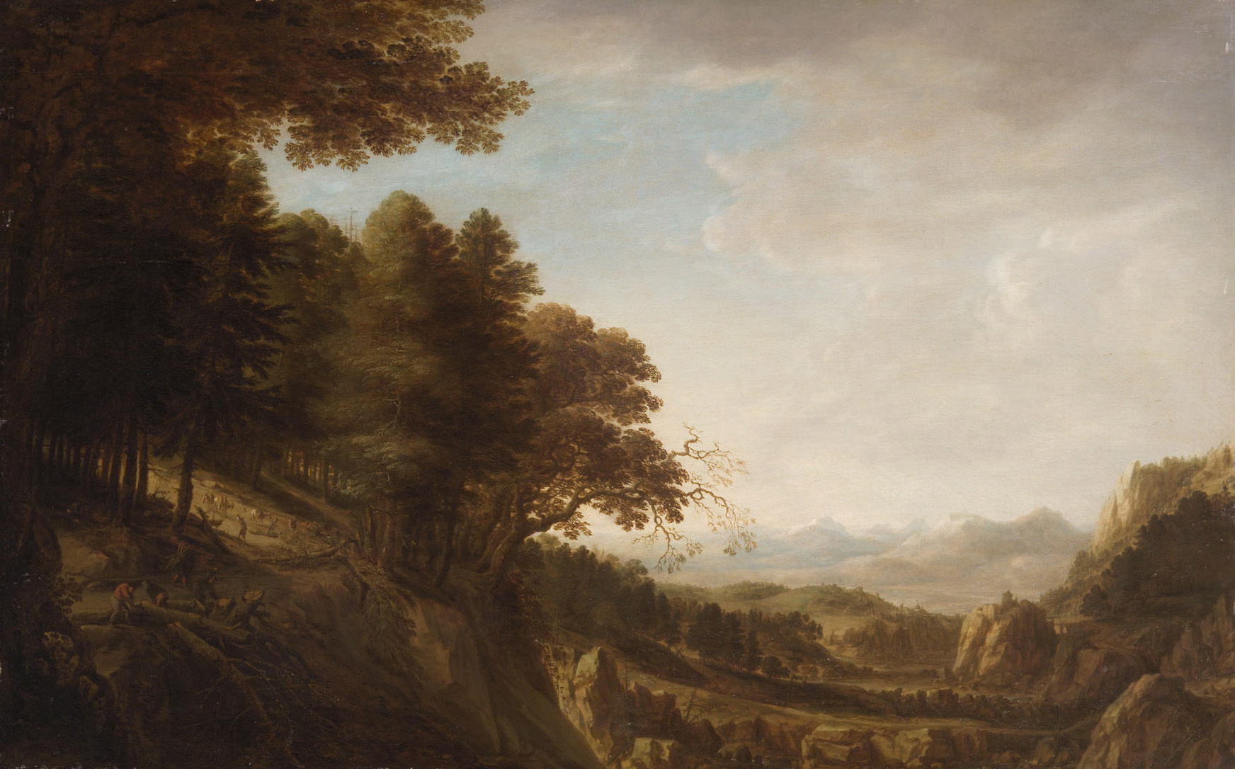 Kunsthistorisches Museum Waldige Gebirgslandschaft