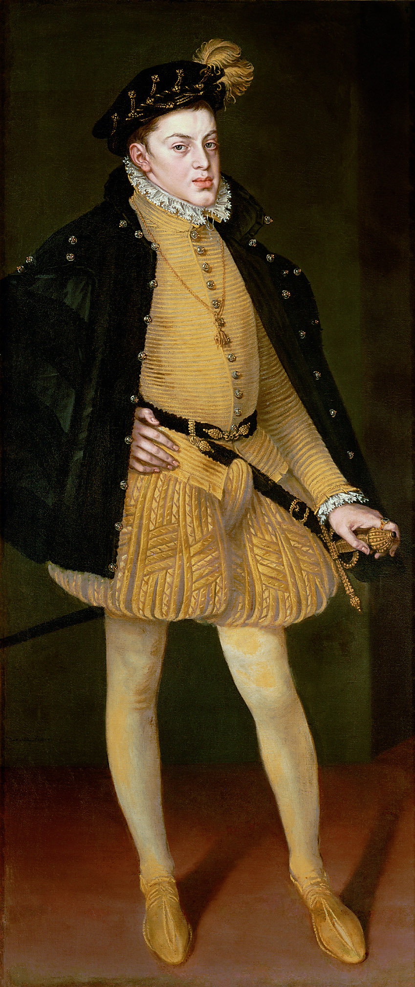 Infant Don Carlos (1545-1568), Alonso Sánchez Coello, 1564