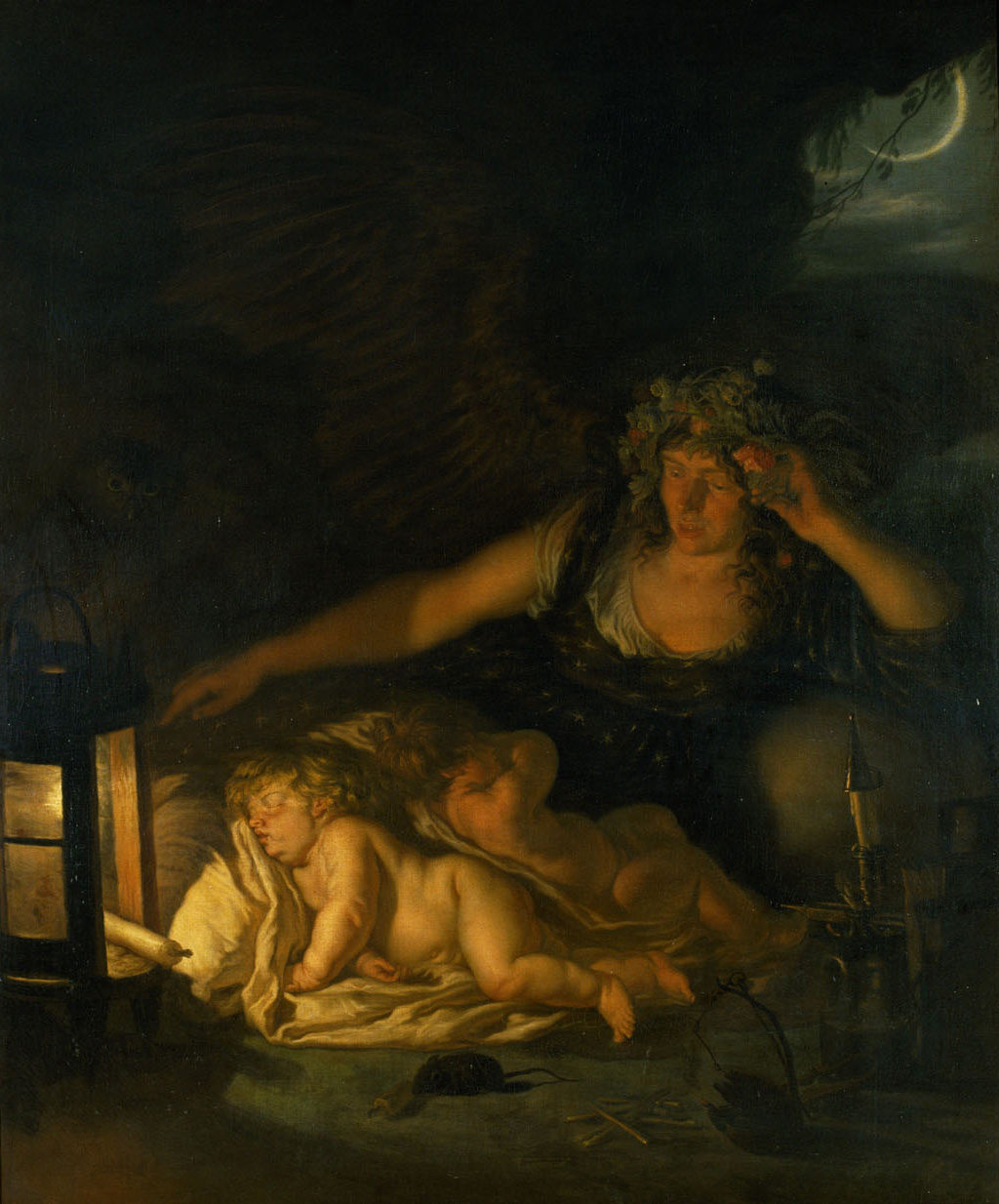 Allegorie der Nacht, Joachim von Sandrart, 1654-1656