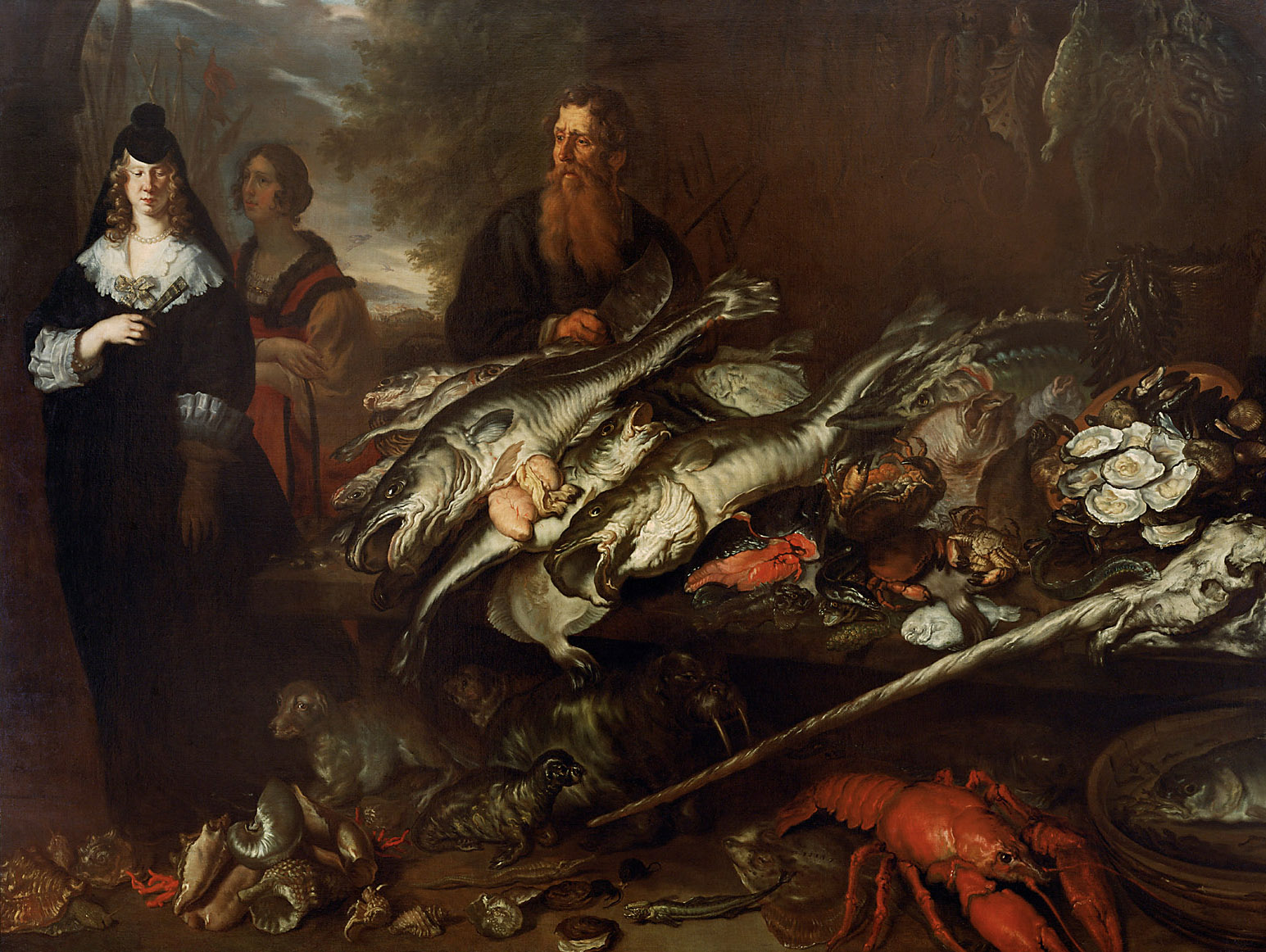 Großer Fischmarkt, Joachim von Sandrart, 1654-1655